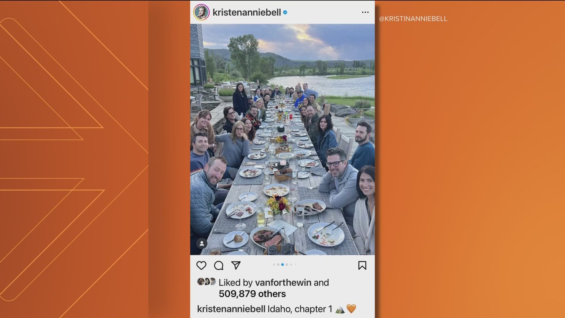 East Idaho was home to dozens of A-listers over the weekend attending a dinner party. The celebrity guest list will leave you starry-eyed as you go down the table.