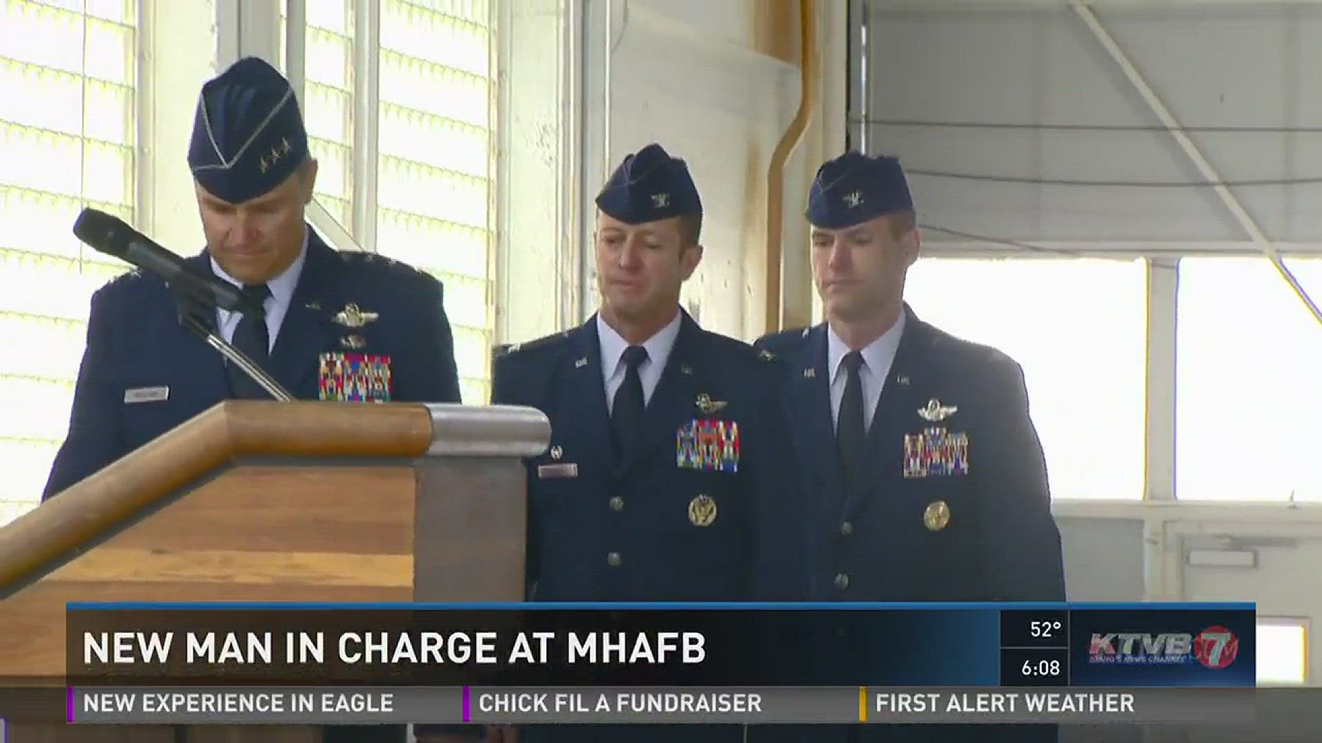 New man in charge at MHAFB