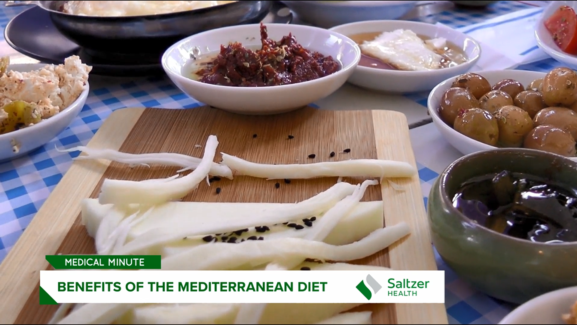 Pohley Richey, Registered Dietitian & Personal Trainer with Saltzer Health explains the benefits of the Mediterranean Diet and how it can help your heart health.