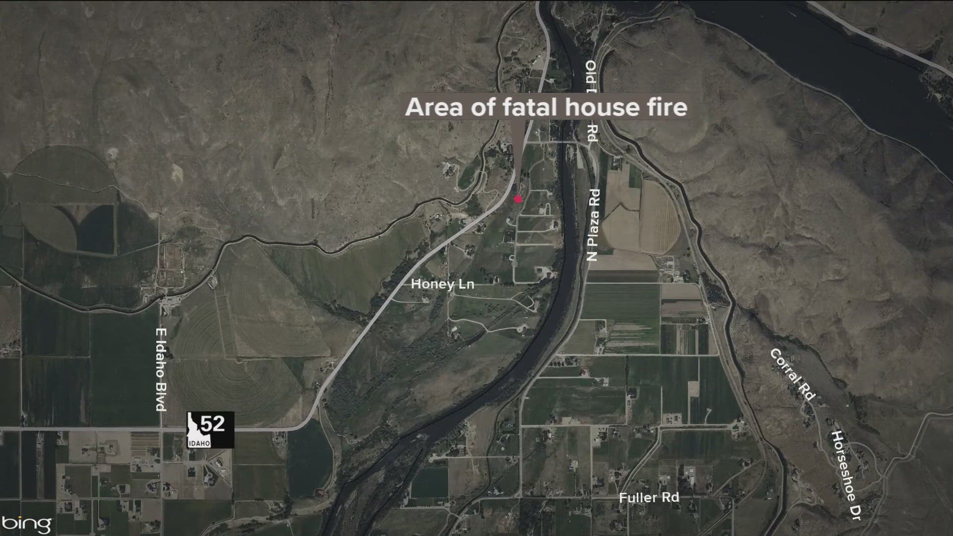 Officials said the woman died the night of the fire. The husband was in critical condition at a Utah hospital, but requested to return to Emmett where he later died.