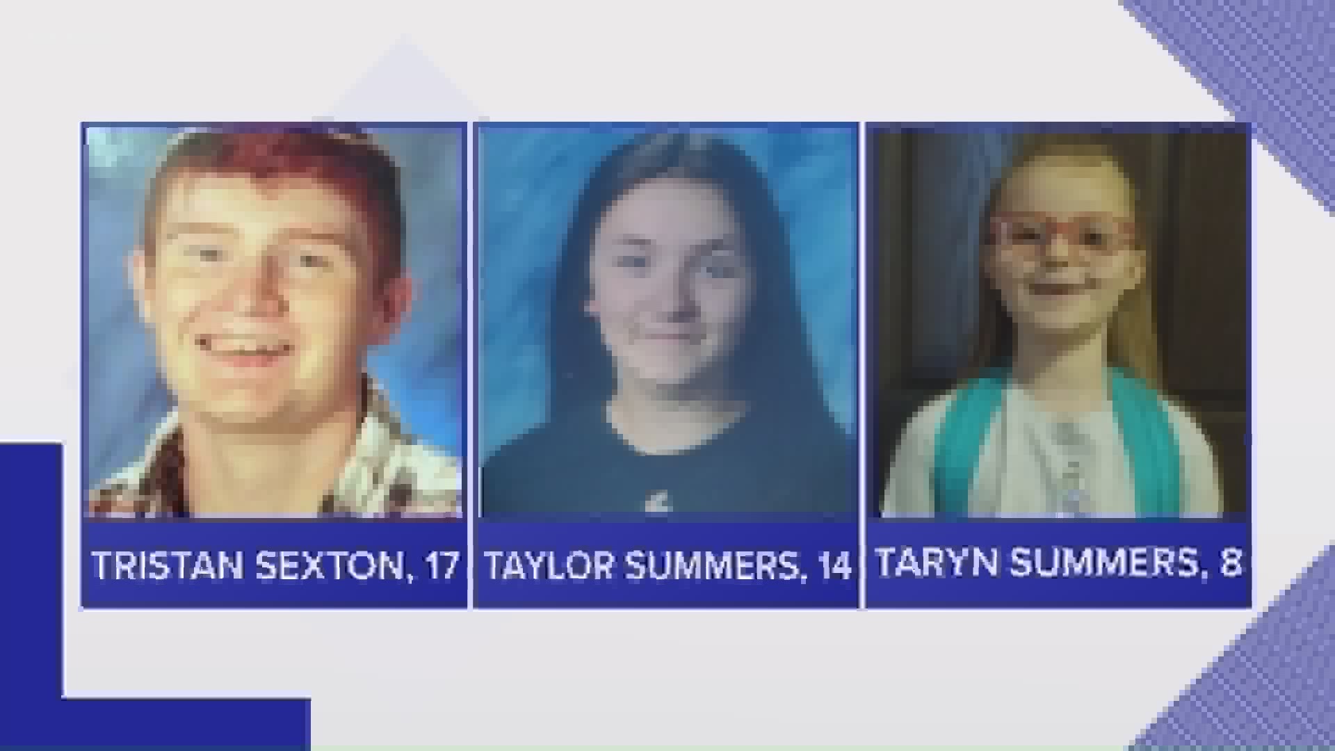 The three were last seen near Airport Road and Highway 52 in Emmett, according to a Facebook post from the sheriff's office.