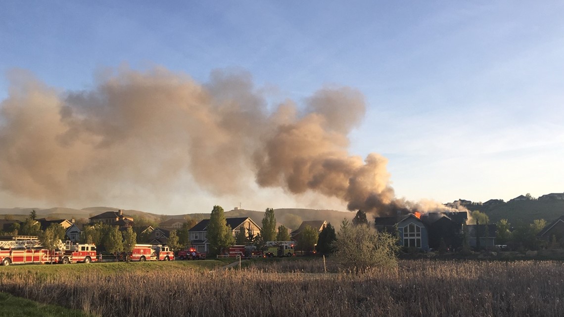 Fire severely damages Hidden Springs home on Saturday night