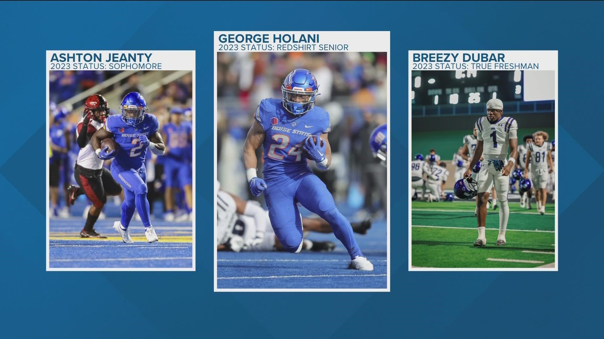 Holani announced he is returning to Boise State for one more ride. The Broncos also welcome back freshman standout Ashton Jeanty and signed Texas RB Breezy Dubar.