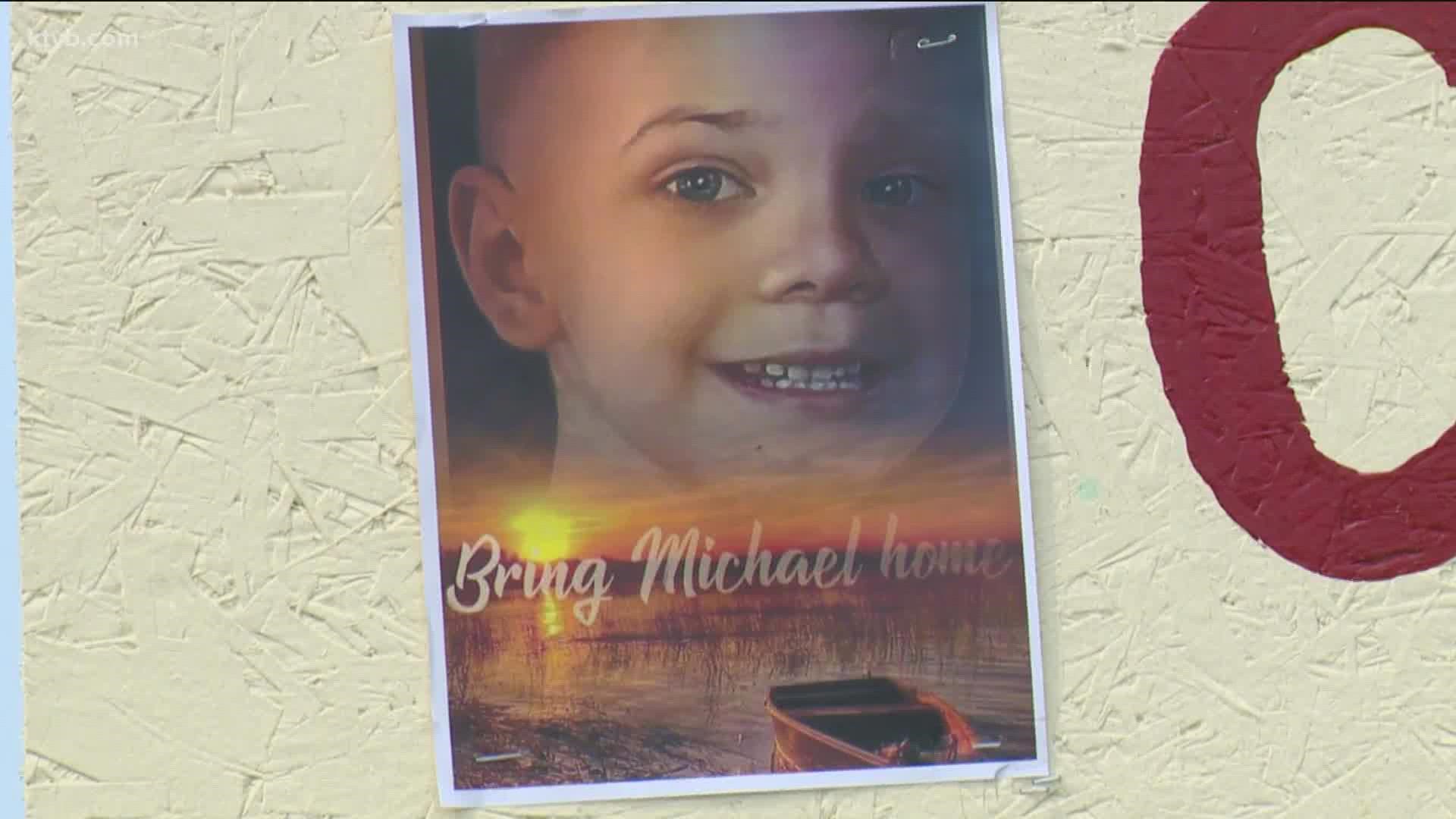 The National Center for Missing and Exploited Children Fruitland since five-year-old Michael Vaughan went missing on July 27.