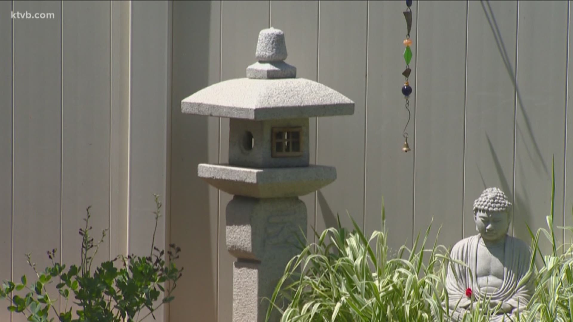 Jim Duthie introduces us to a local woman who transformed her yard into a place of relaxation.