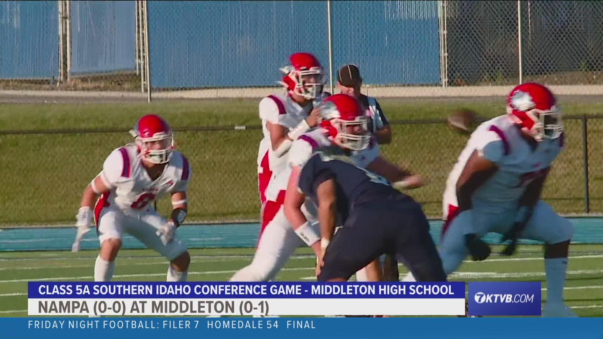 In a rematch of the 2022 state playoffs, the Middleton Vikings take down the Nampa Bulldogs 31-7 at home.