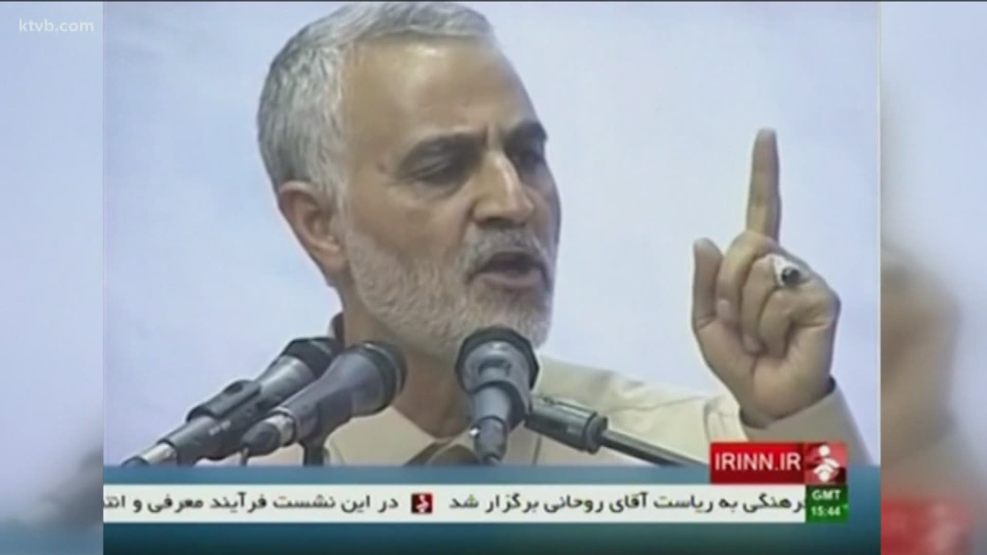 Iran's foreign minister called the move a 'foolish escalation' after Gen. Soleimani, head of Iran's elite Quds force, was killed in a strike Baghdad's airport.