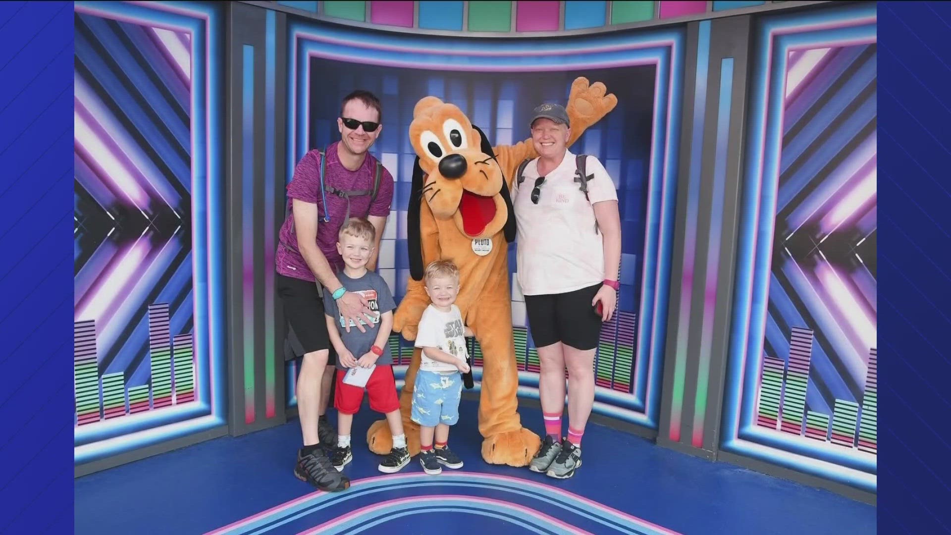 Jenny Giese, 39, is battling metastatic breast cancer. She and her family went to Disney World after family, friends, and even strangers donated to the trip.