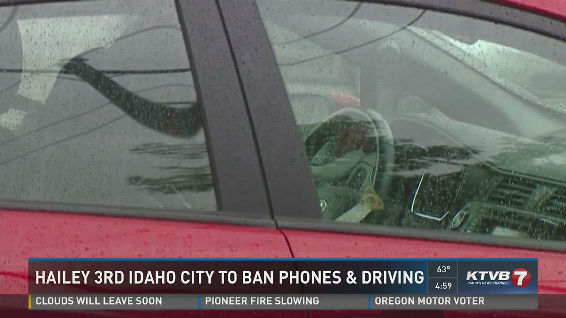 The ban on cell phones is now in effect.