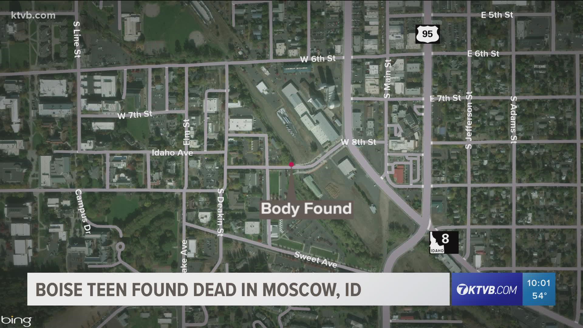 According to Moscow Police, no foul play is expected in the 19-year-old's death.