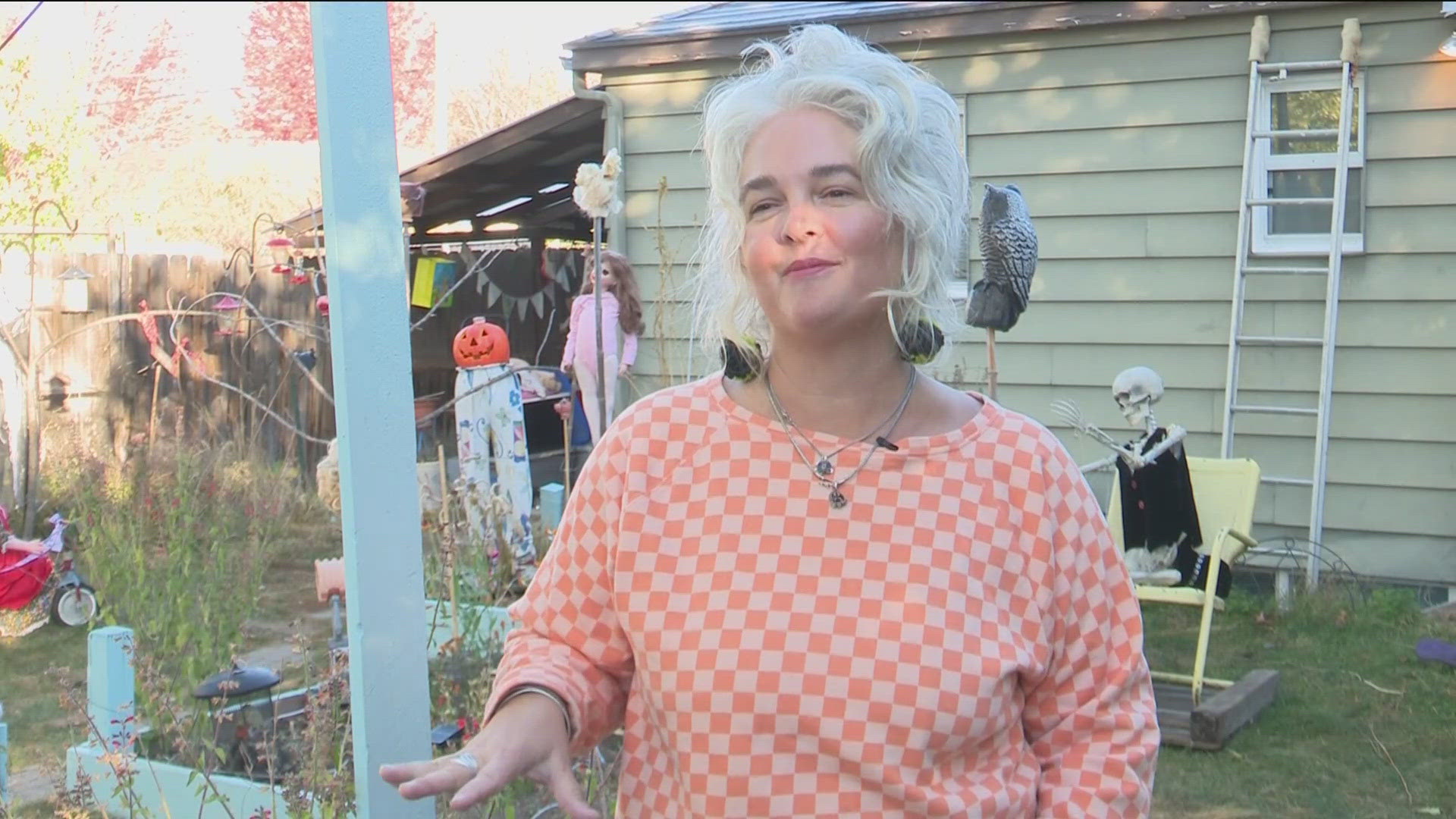 This is the ninth year the Boise Bench Haunted Zombie Toyland is welcoming trick-or-treaters to check out the creepy dolls and toys.