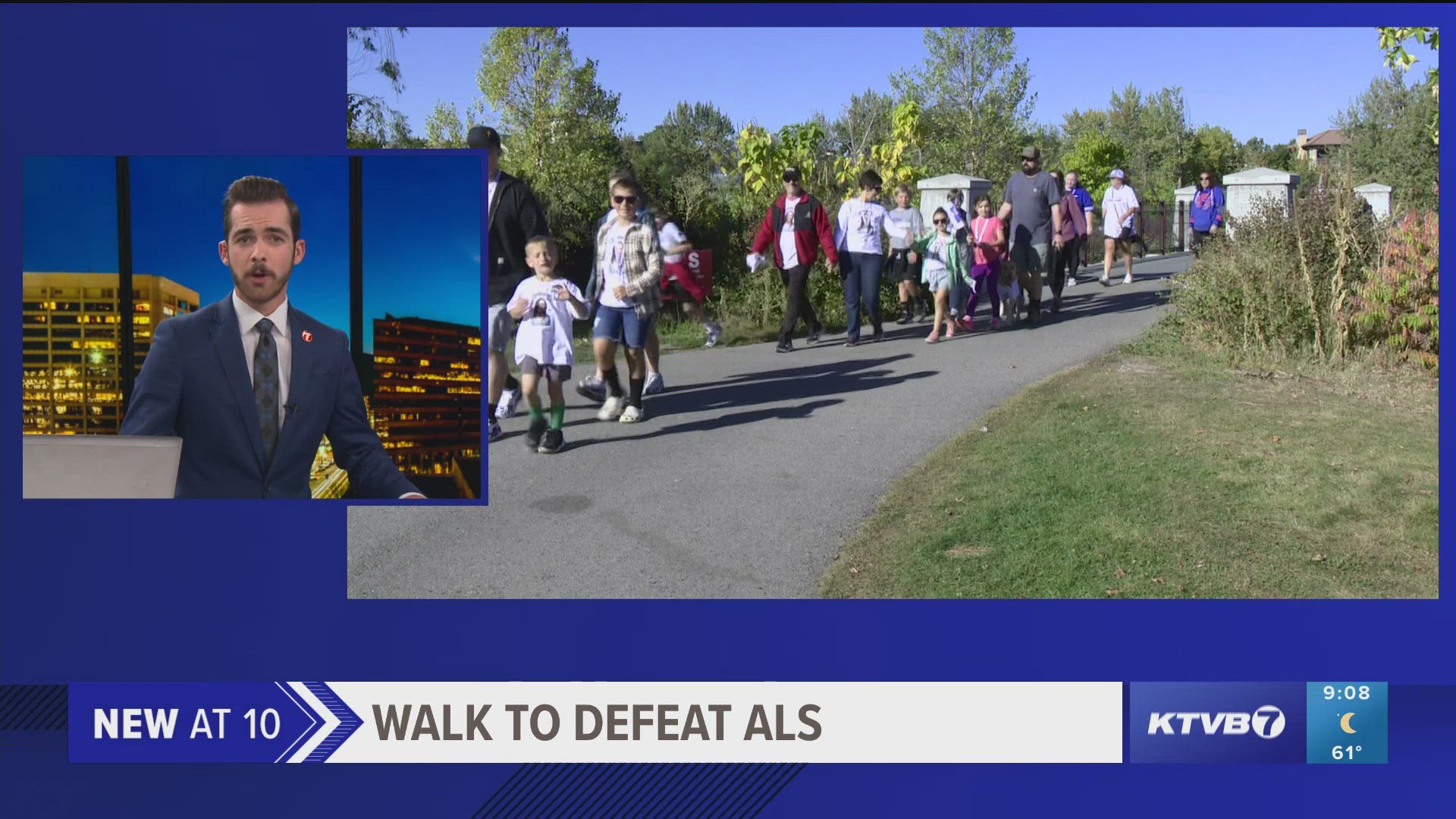 The event helps raise money for people with ALS, patient care and research.