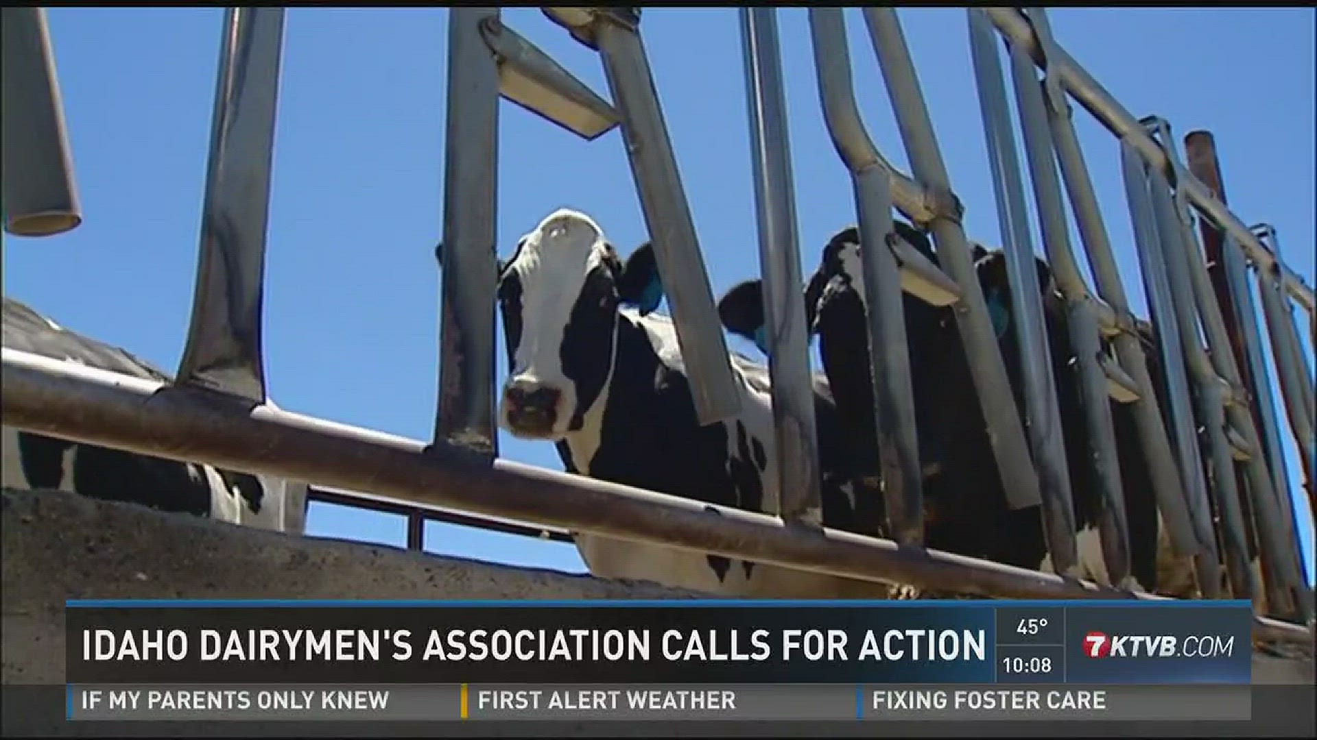 Idaho Dairymen's Association calls for action.