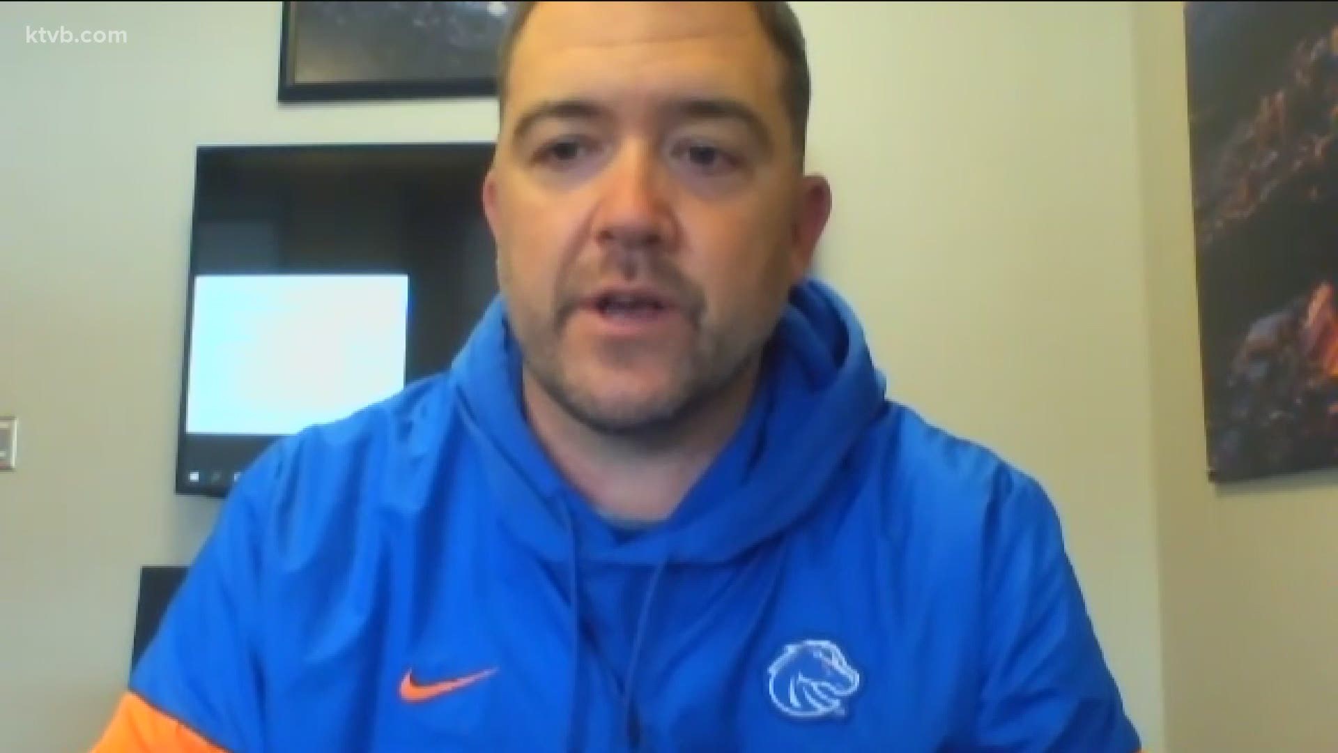 Boise State defensive coordinator Jeff Schmedding describes what the Broncos need to do to get over the loss against BYU.