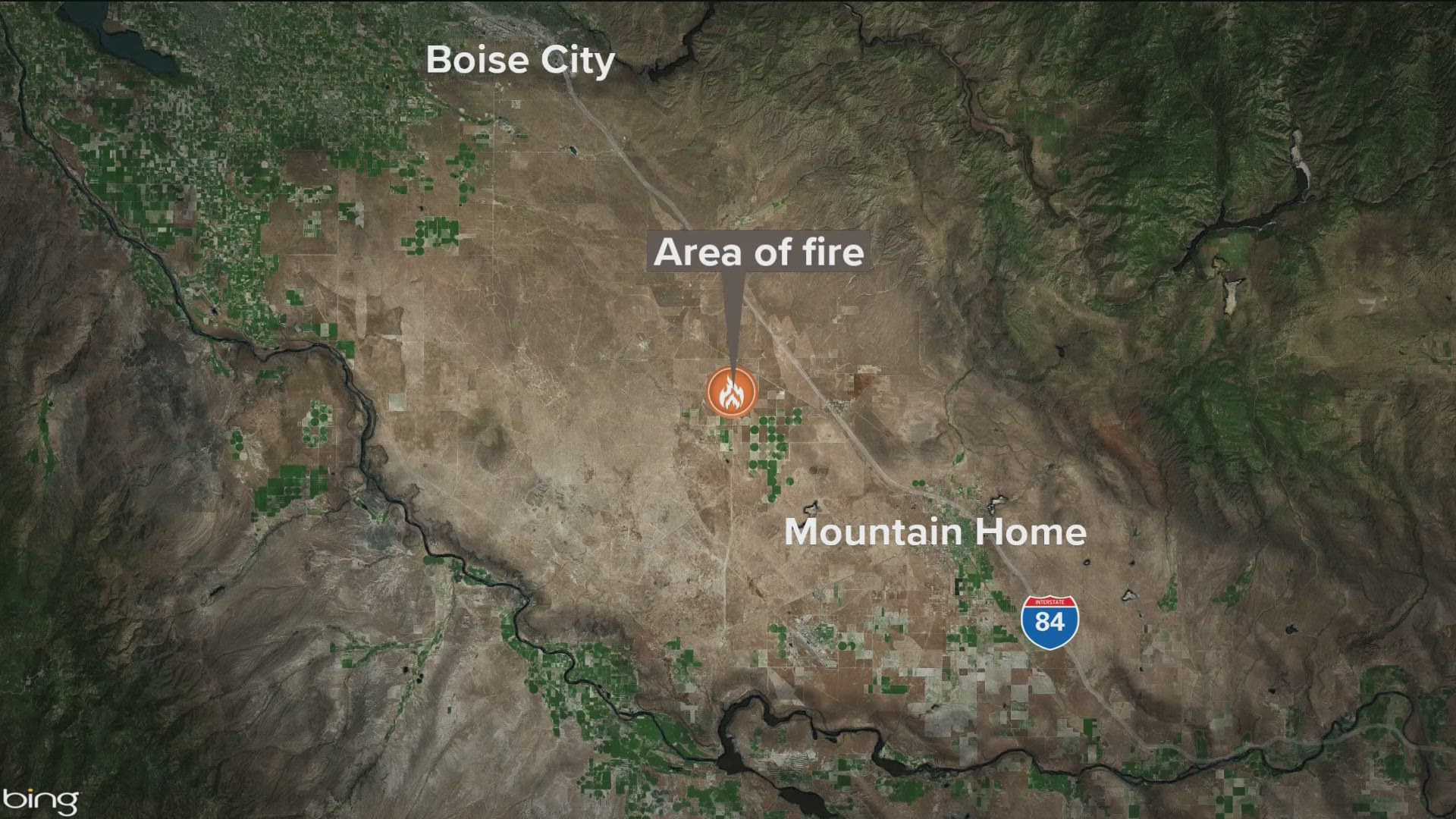 According to BLM, the fire is expected to be controlled on Wednesday, June 25. The fire is under investigation, but BLM said it was caused by humans.