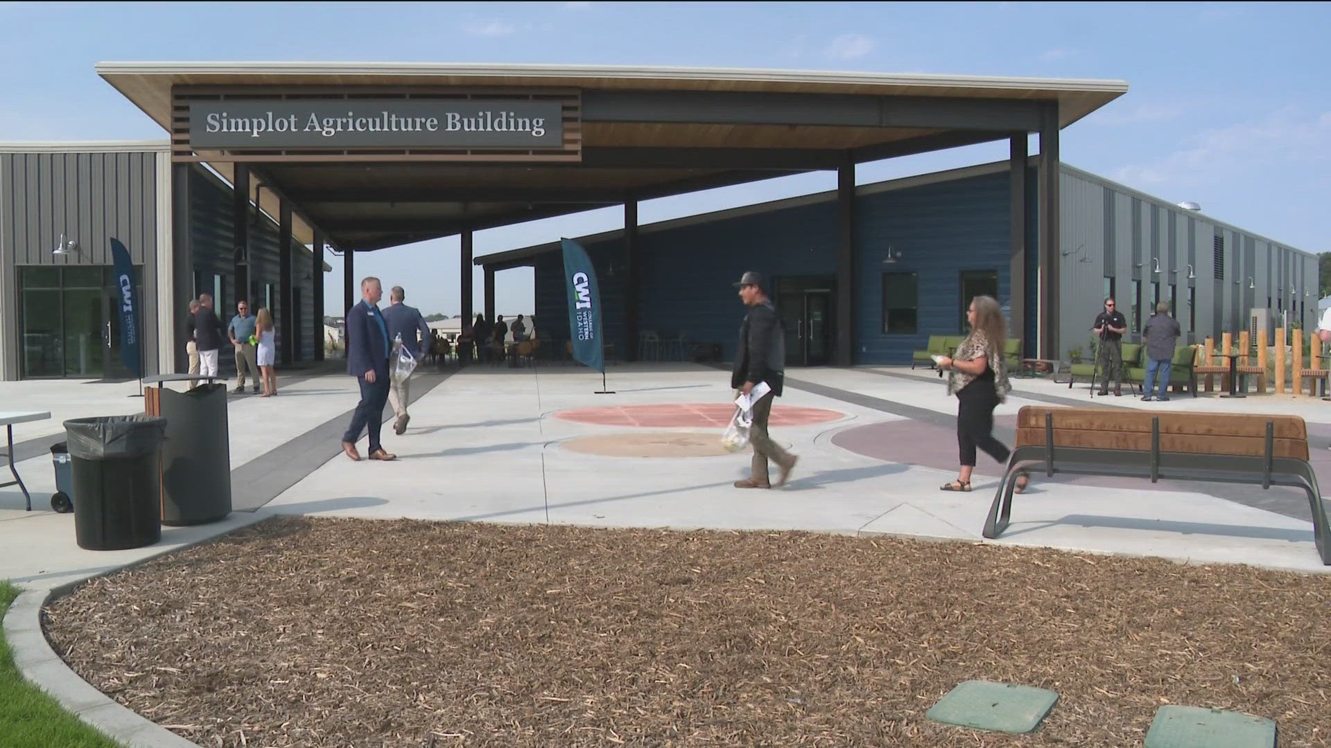 The College of Western Idaho celebrated the opening of its new Agricultural Sciences Complex. The complex includes an academic building, a barn and a greenhouse.