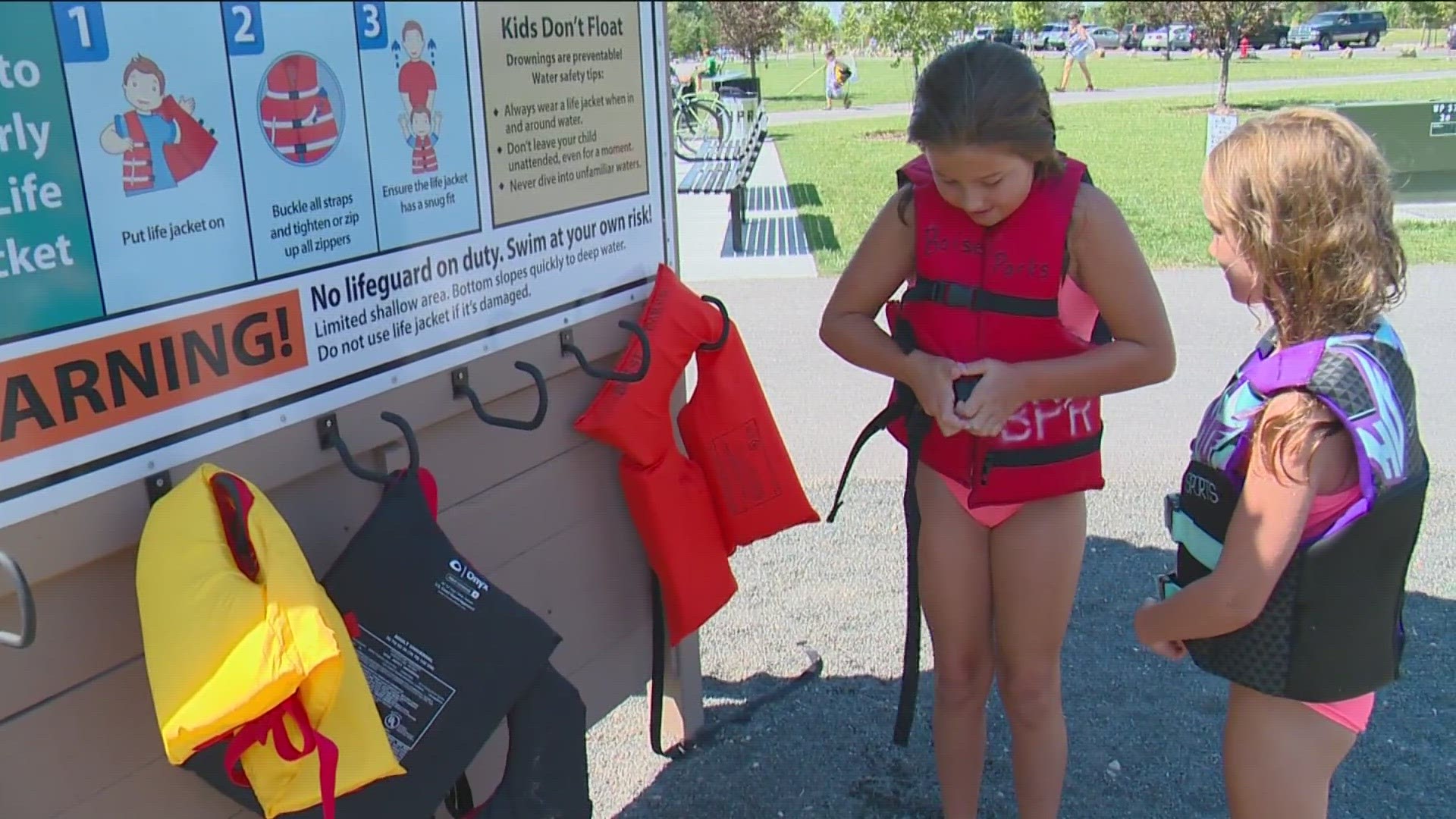 As southern Idaho settles into consistent triple-digit temperatures and spending time near bodies of water increases, St. Luke's is providing safety tips for kids.
