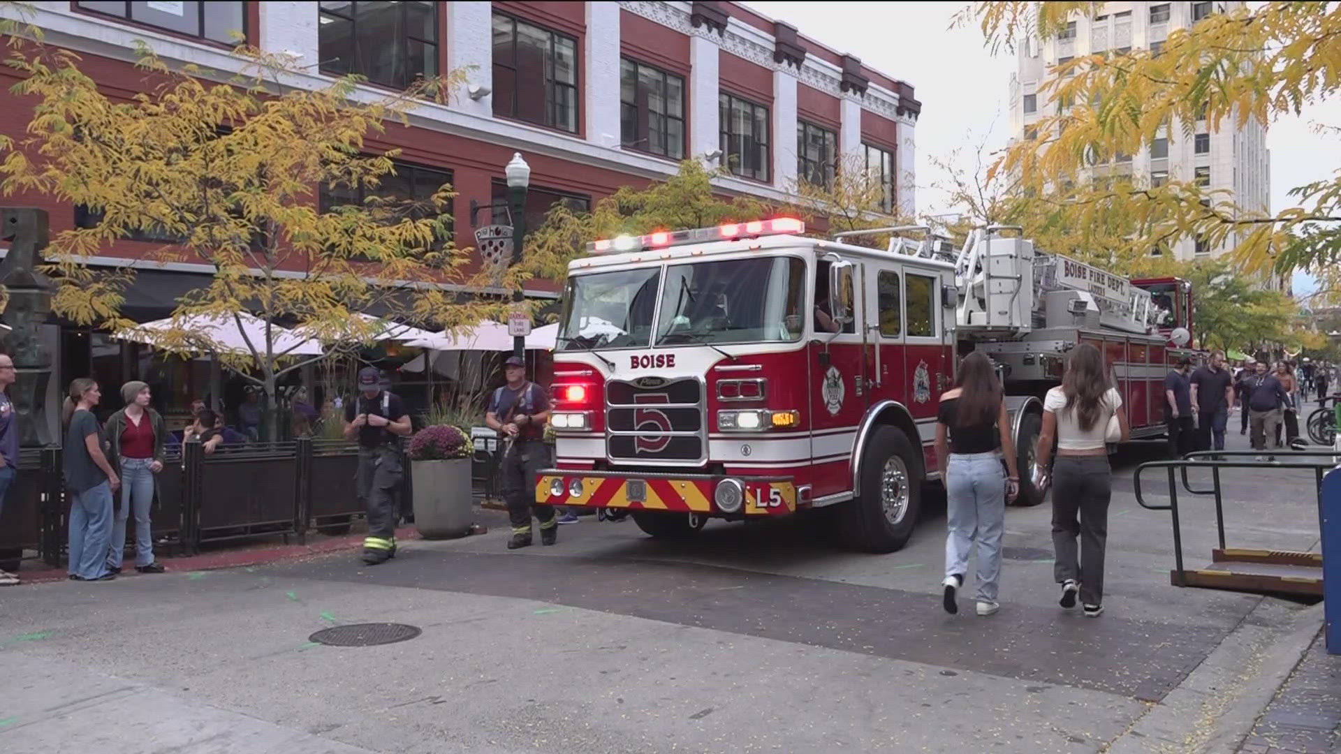 Police on Tuesday said three juvenile suspects have been identified in setting the Oct. 12  fire at the Boise Union Block building.