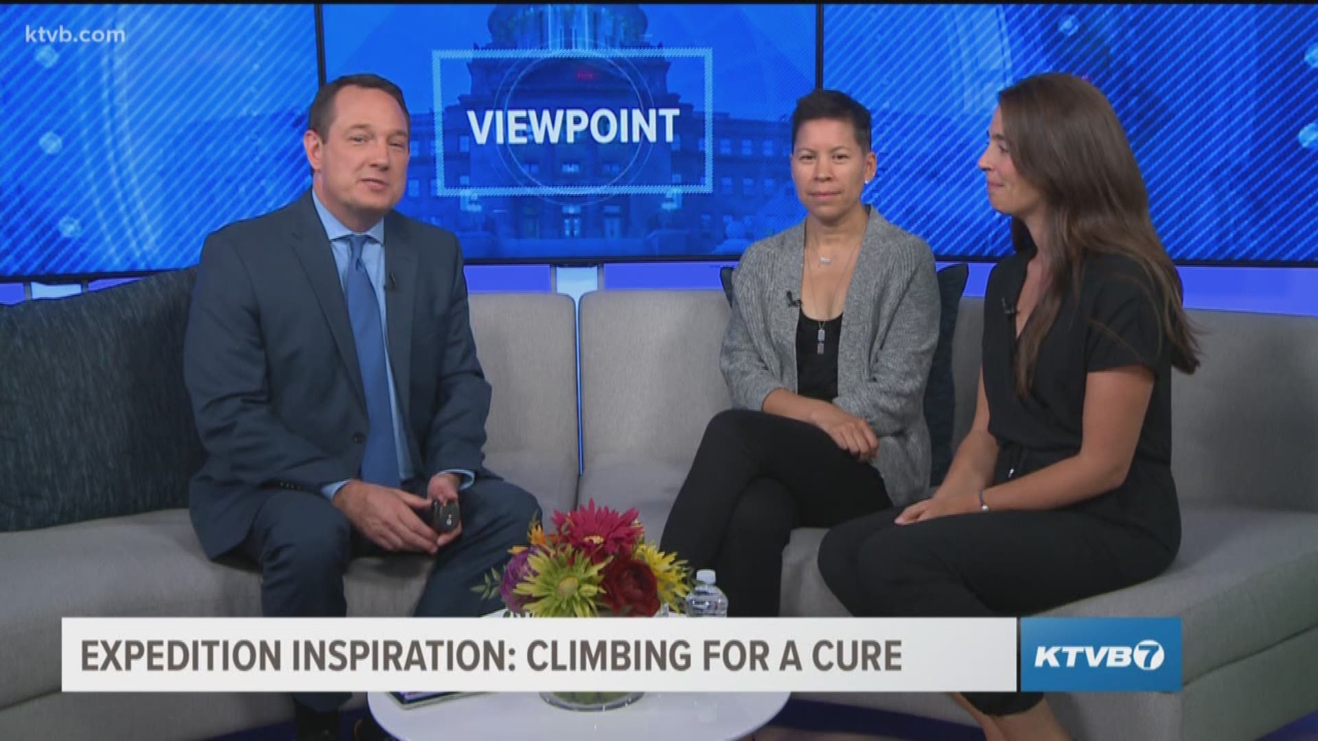 A Boise-based non-profit focused on the fight against breast cancer called 'Expedition Inspiration' is raising funds for cancer research by climbing some of Idaho's tallest peaks (part 2).