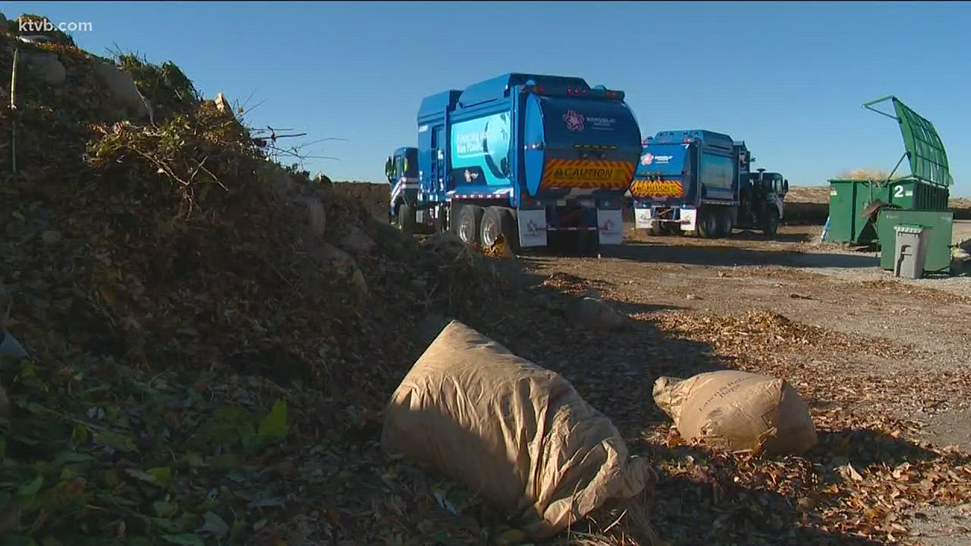 Officials say the compost will be ready for residents next month.