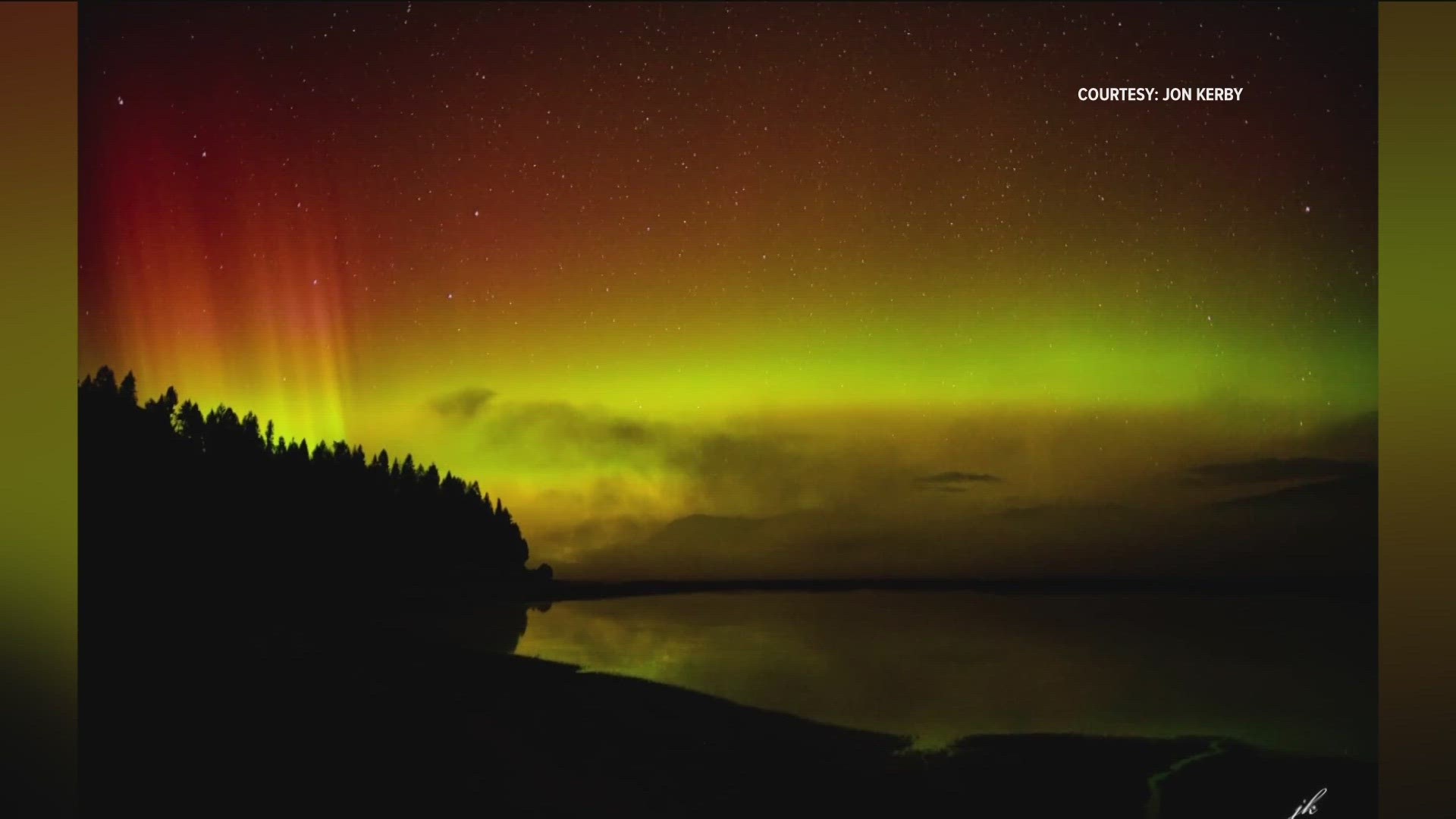 Photos of the Aurora Borealis last night were sent by viewers of the Idaho Weather Watchers page.