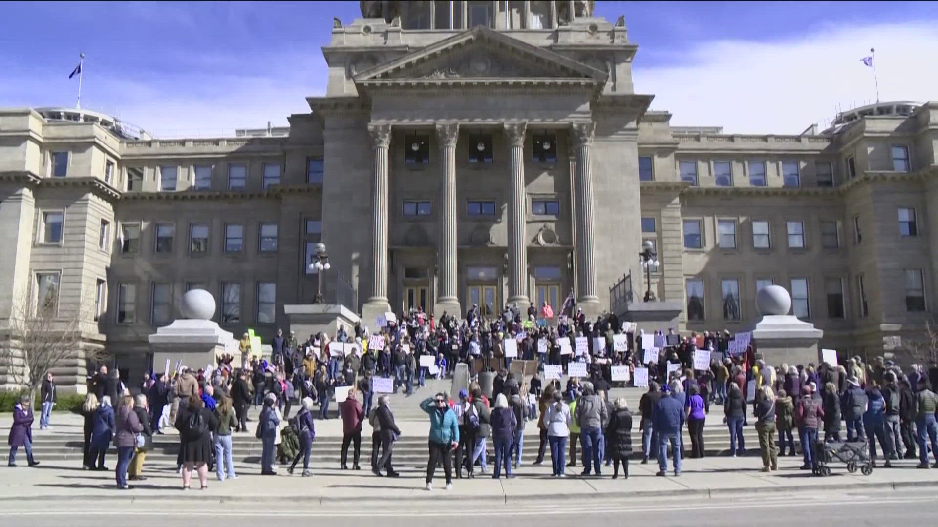 Veterans rally against federal job cuts at Idaho State Capitol | ktvb.com