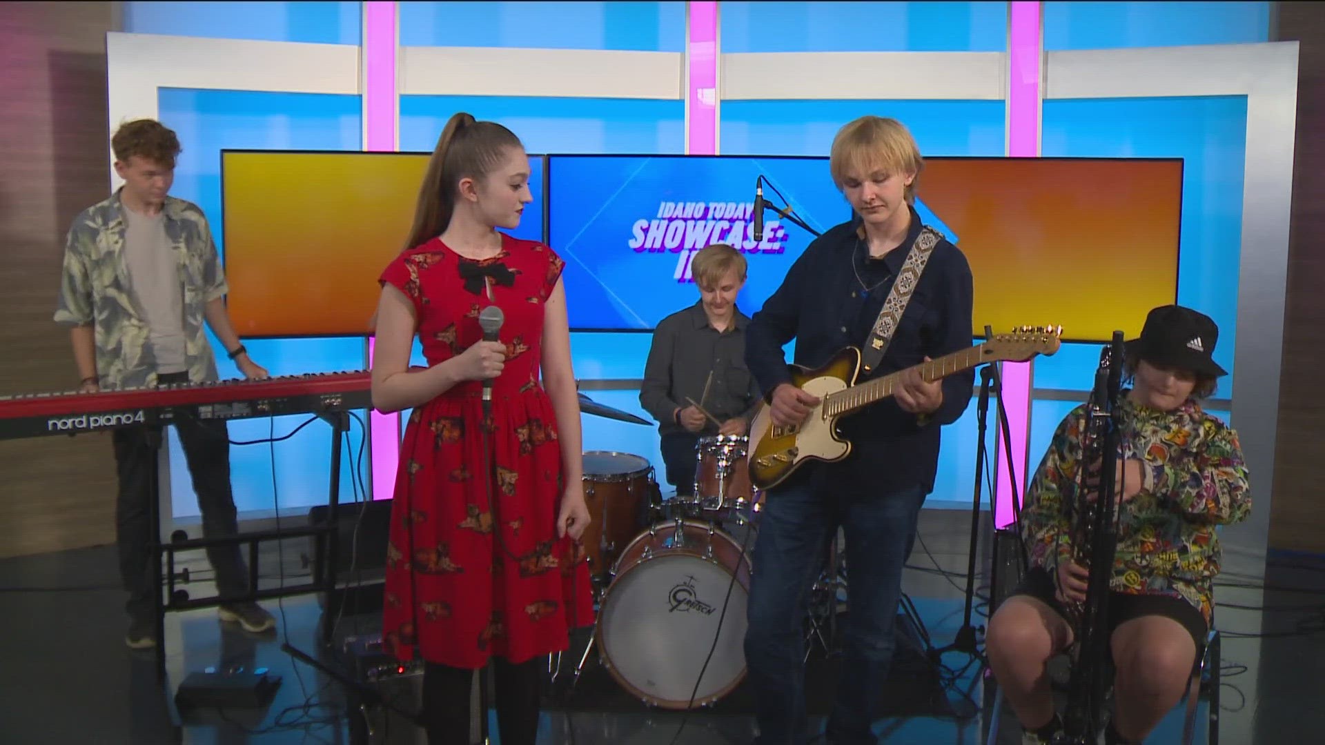 The Idaho Fine Arts Academy stopped by the studio today and we're showcasing their music.