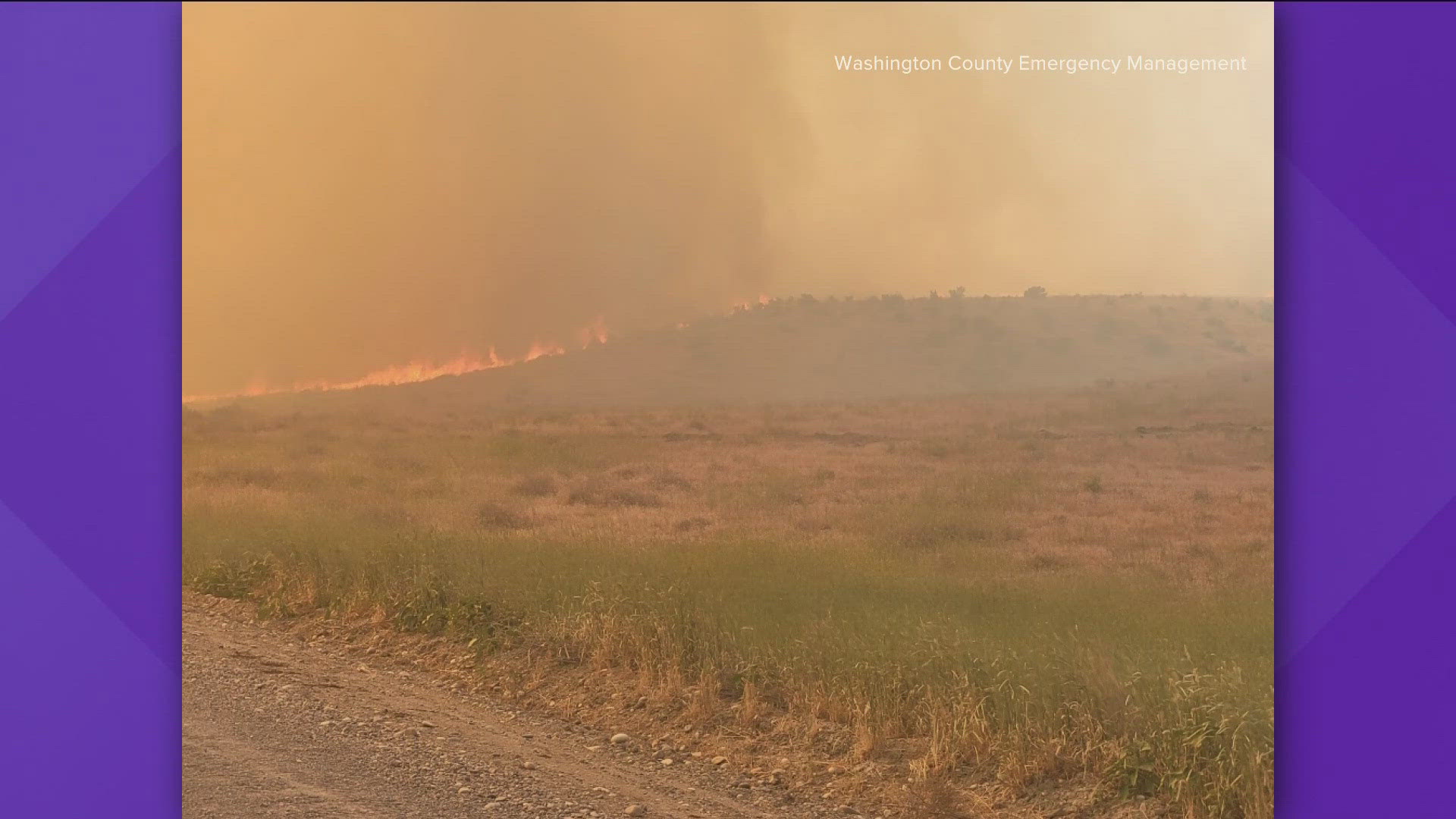Crews respond to fire near sand dunes west of Weiser | ktvb.com