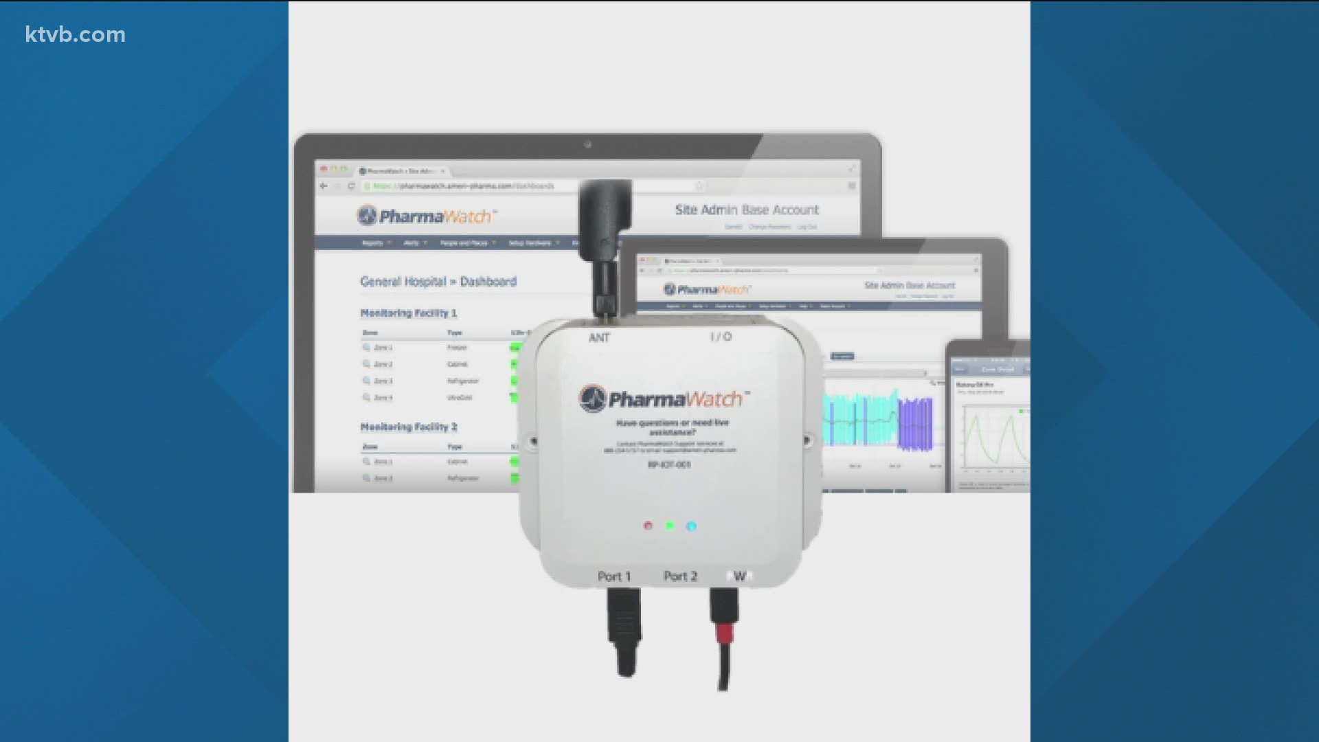 American Pharma Technologies created PharmaWatch in 2013 to monitor vaccine temperatures. Now they plan to use it on the COVID-19 vaccine.