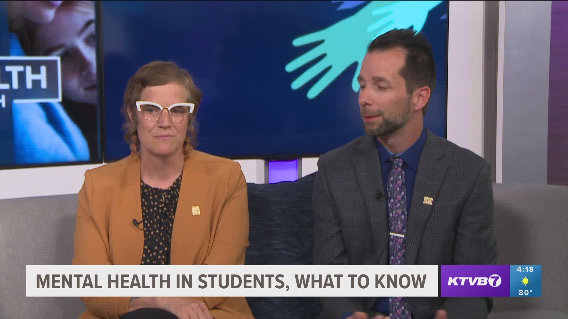 Jason Shanks and Gia Trotter with the Boise School District join KTVB to discuss what you need to know about supporting students' mental health.