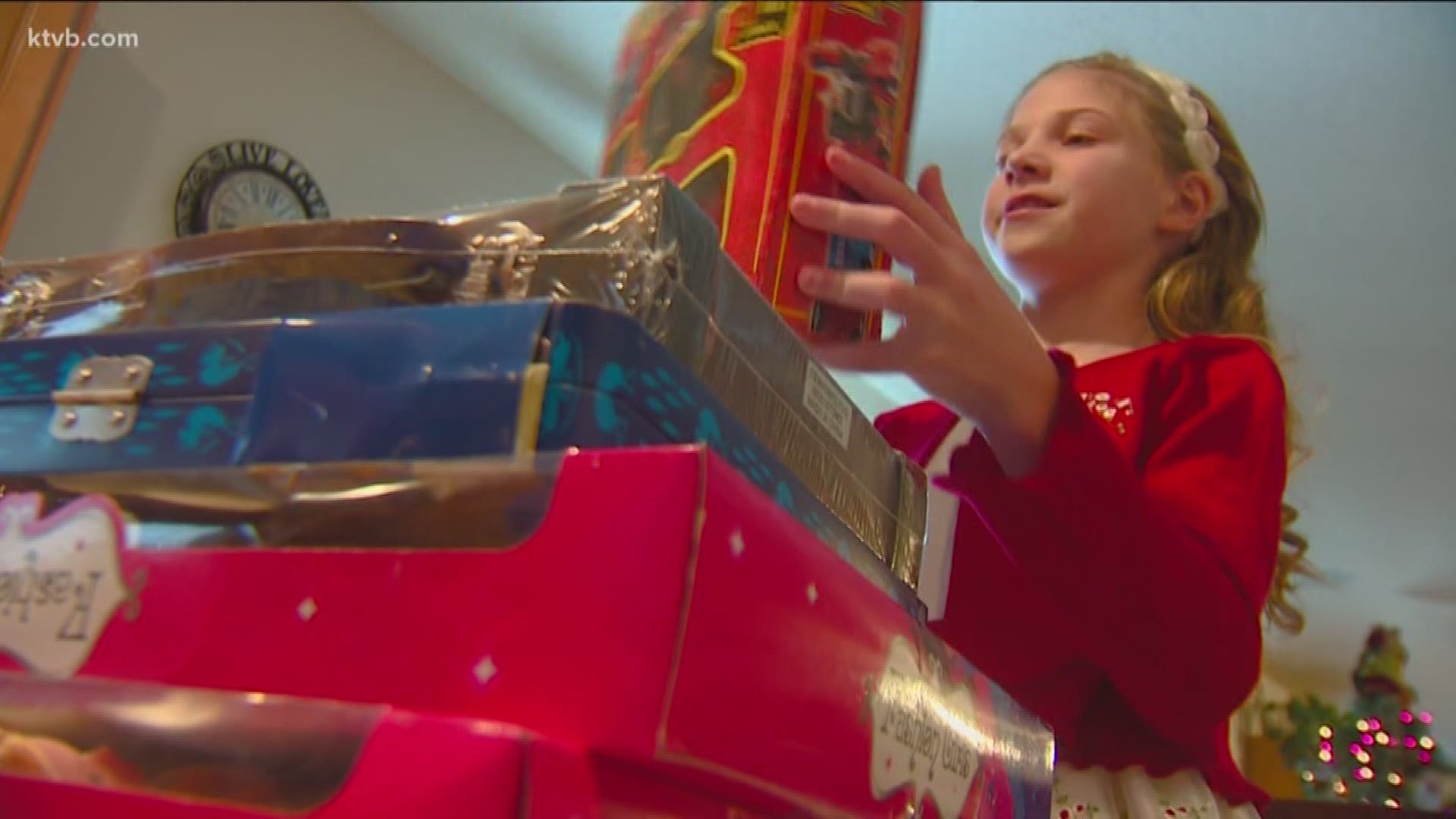 Chloe Lesmeister held bake sales and fundraisers that have raised thousands of dollars to buy toys for kids who have to spend their holidays in the hospital.