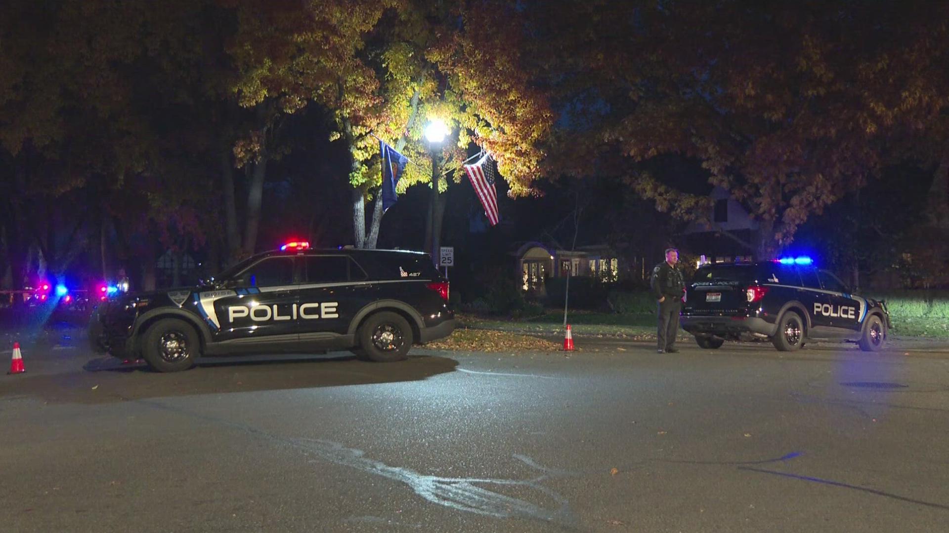 Boise Police said a minor pedestrian was taken to an area hospital with potentially life-threatening injuries following a crash at Harrison Boulevard and Ada Street.