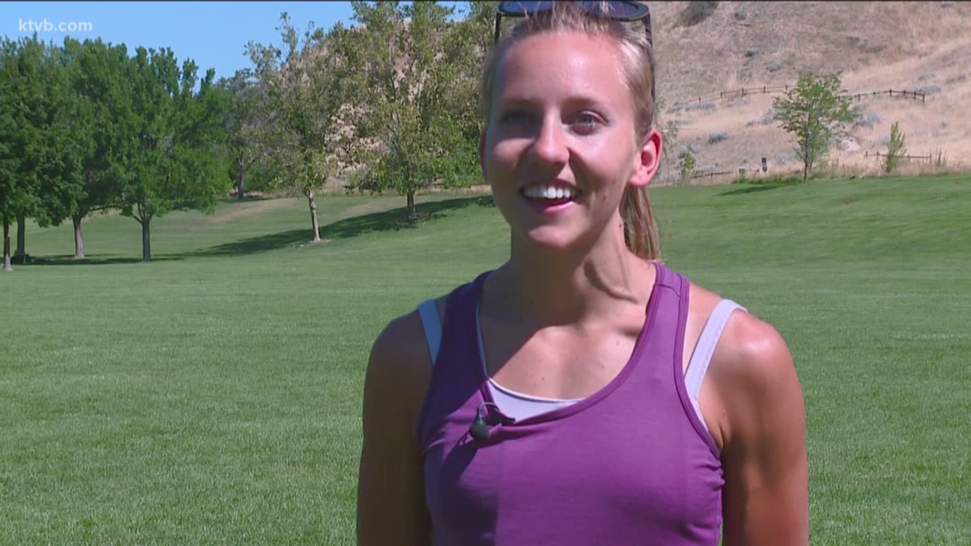 The former Boise State athlete is getting ready to compete at the USA track and field championships.