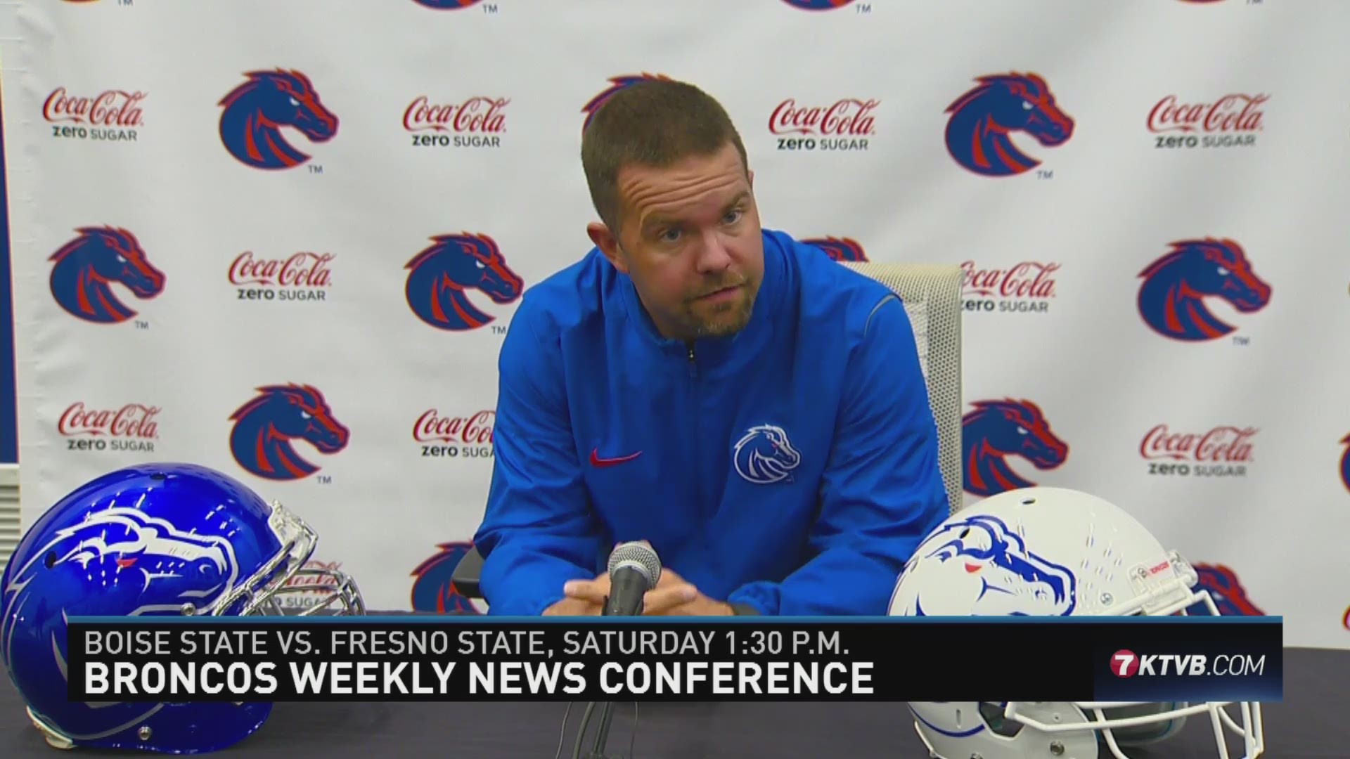 Boise State offensive Zak Hill talks about the challenges of preparing for the top defense in the Mountain West.