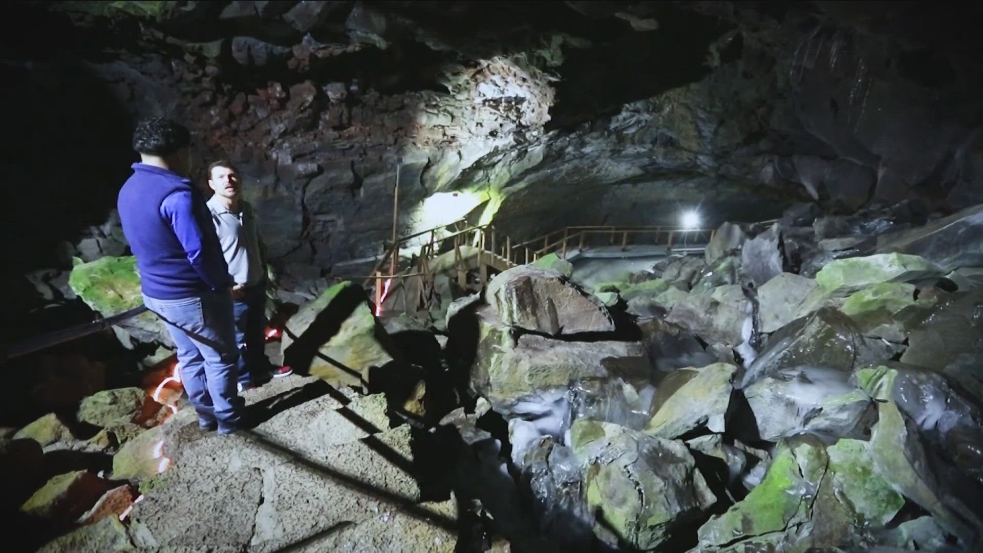 KTVB's Exploring Idaho team went underground and learned how the Gem State has a hidden gem, an ice cave. 