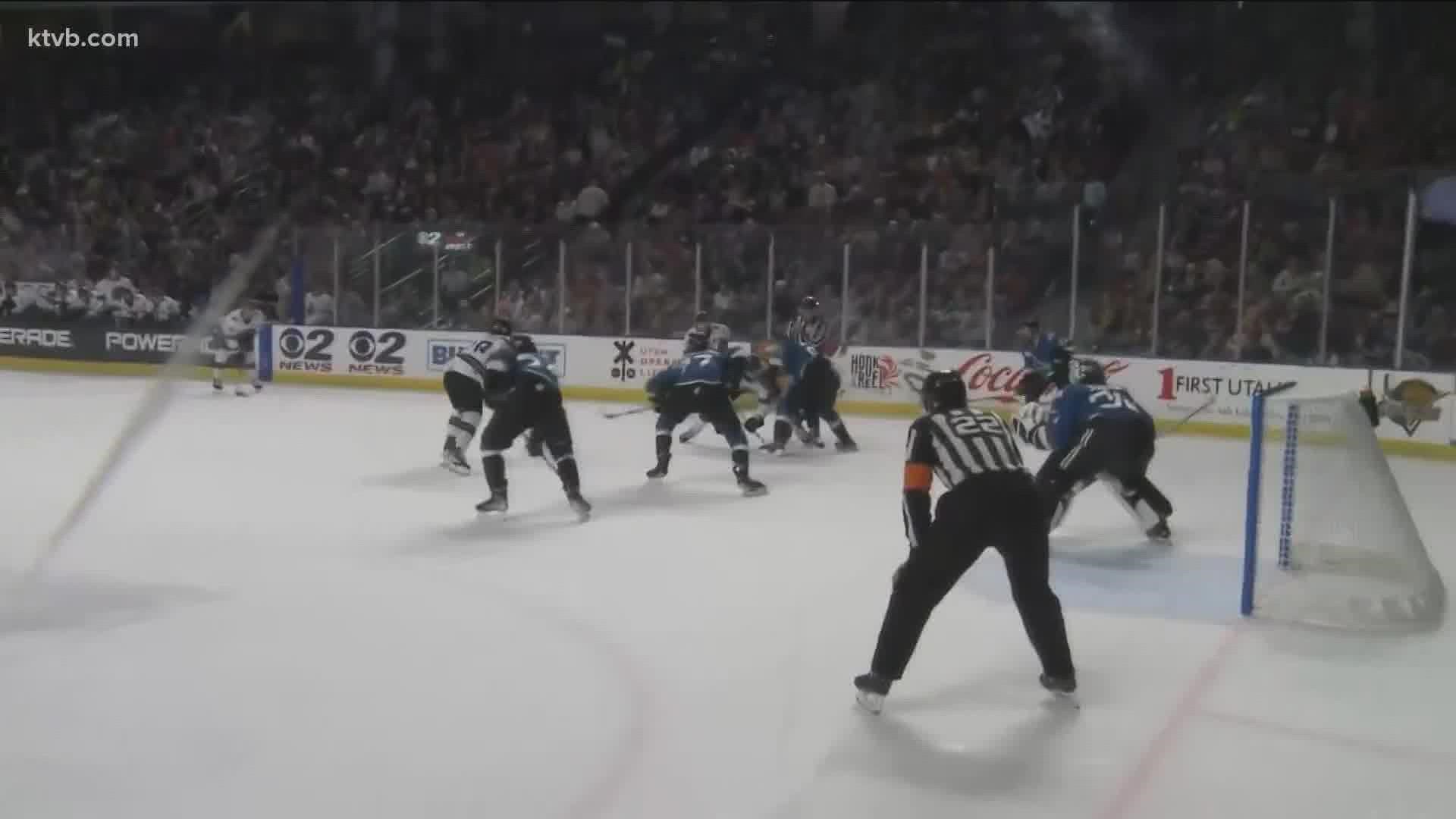 The steelheads were eliminated from the playoffs with a pair of losses this weekend in Utah.