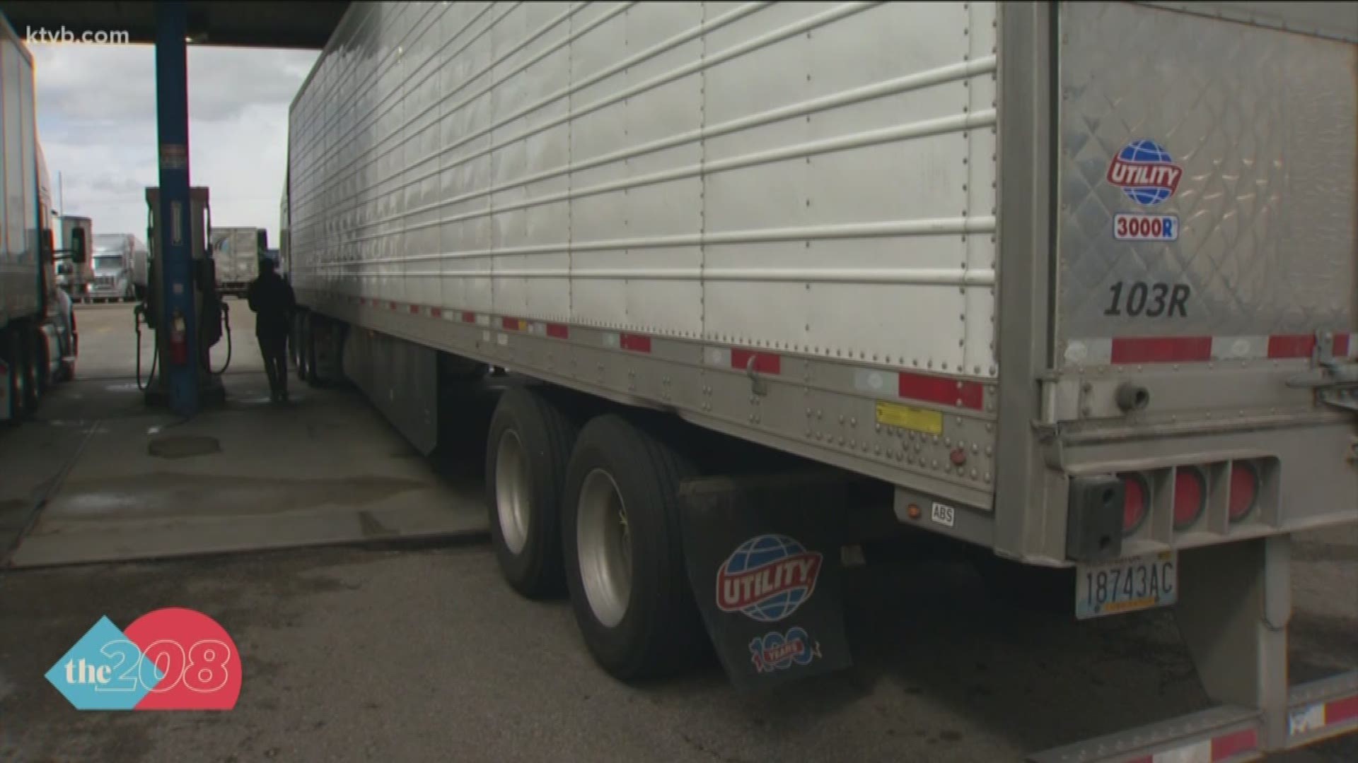 We stopped by a truck stop in Boise to find out how things are going on the road during this challenging time.