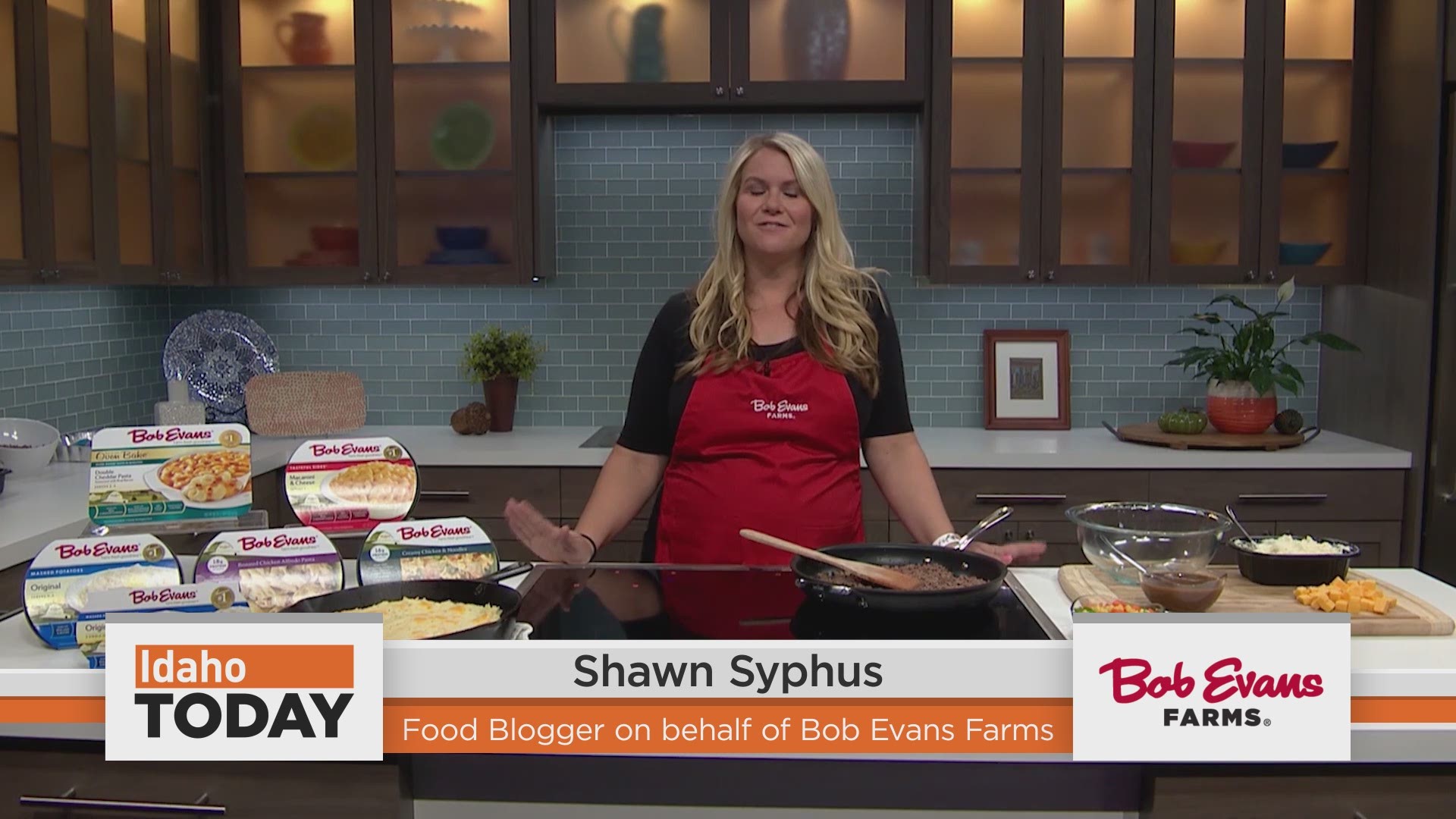 Bob Evans feature on Idaho Today! Follow along with the recipe here: https://www.bobevansgrocery.com/recipes/bob-evans-shepherds-pie-skillet/#recipe-ingredients