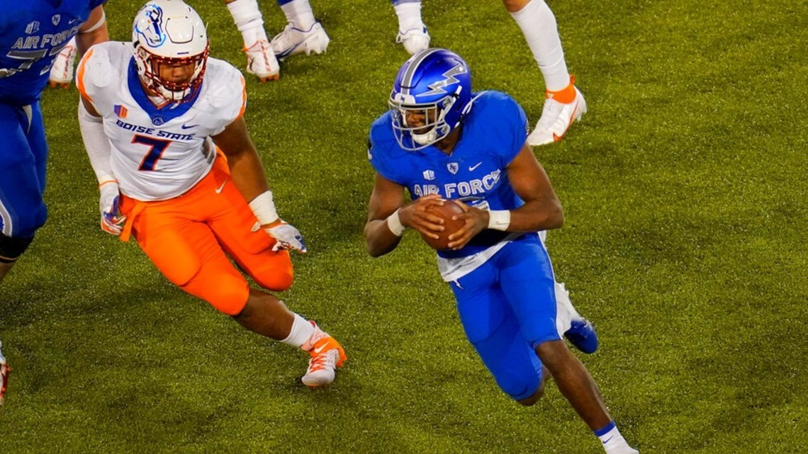 BOISE, ID - OCTOBER 21: Boise State Broncos cornerback Avery