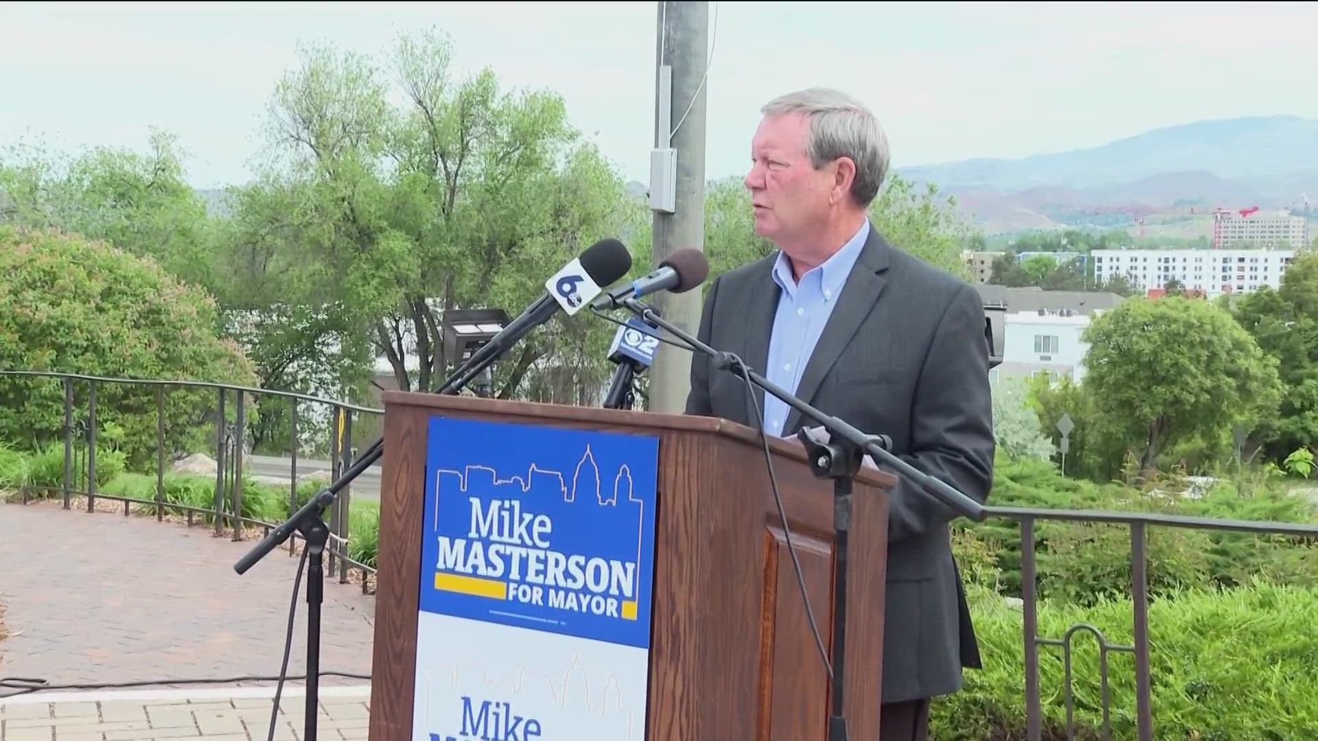 Mike Masterson served as BPD Chief from 2005 to 2015, he now has sights set on Boise's highest elected office.