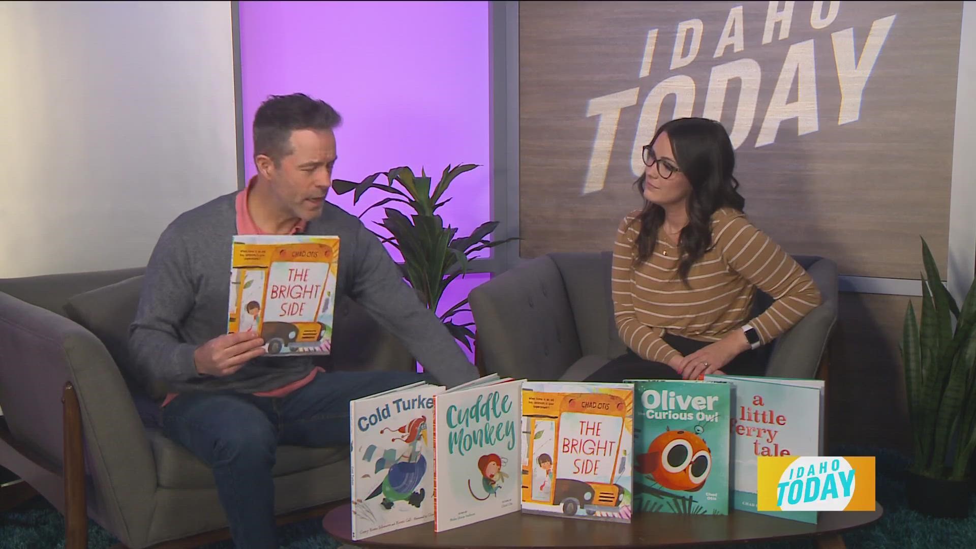 Chad Otis shares about his new book for children called The Bright Side.