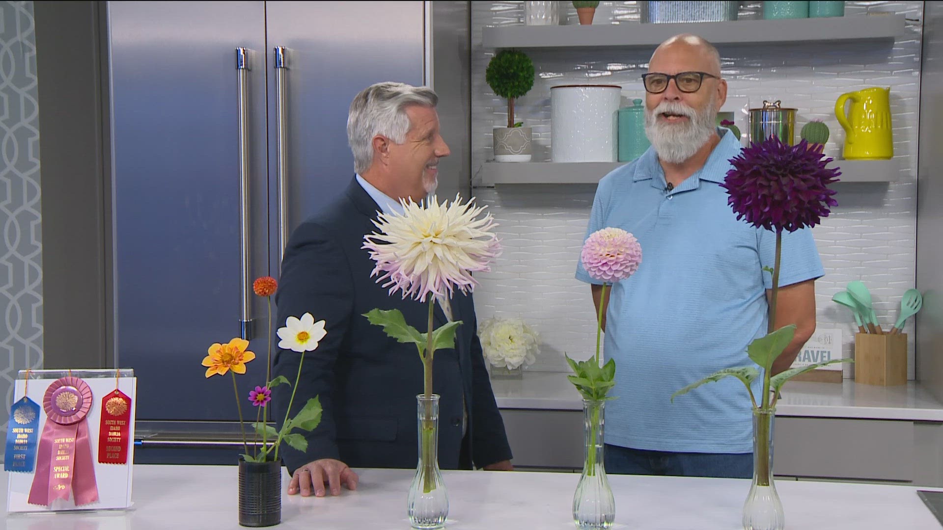 Southwest Idaho Dahlia Society Vice President Cameron Parsley was in the KTVB studio to talk about the free show Sept. 16 and Sept. 17. in Boise.