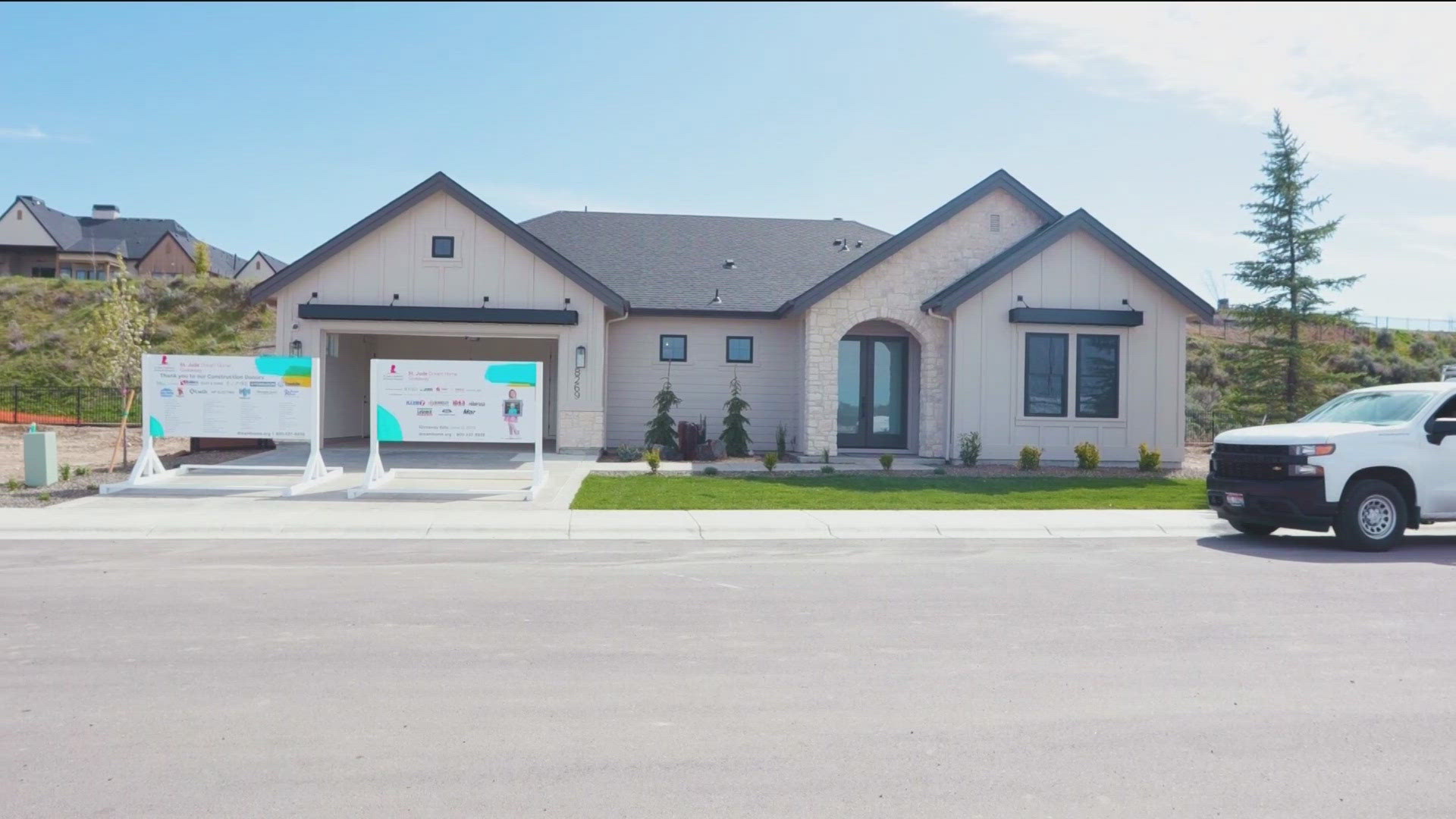 Tours of the three-bedroom home in Star include an opportunity to register for free for a chance to win a $10,000 Mor Furniture shopping spree.