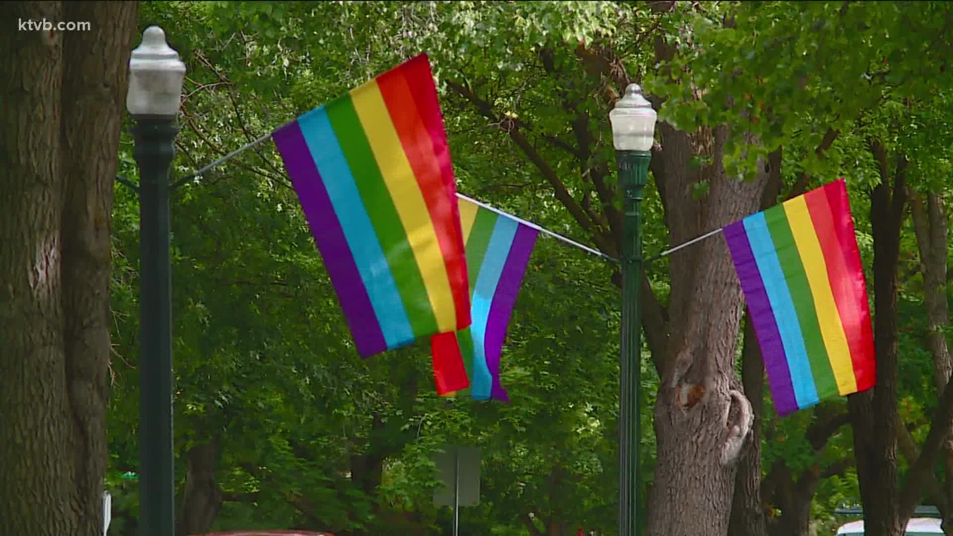 On Wednesday, Boise Police counted 21 missing Pride flags from Harrison Boulevard. An additional flag was damaged. An into the incident investigation is underway.