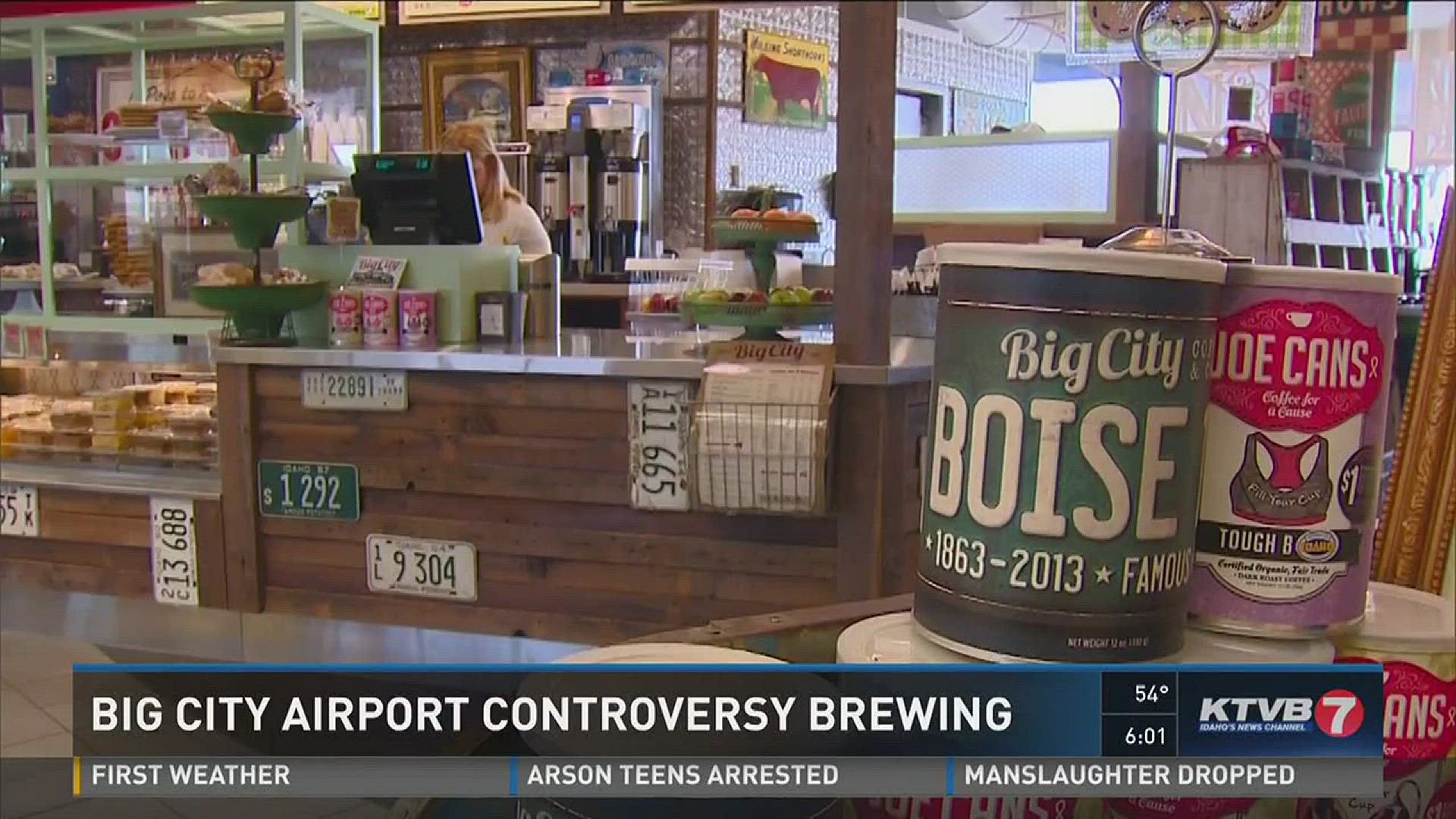 Big City Coffee has pulled out of the Boise Airport.