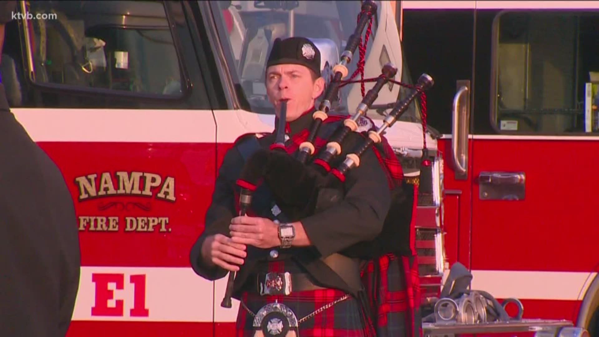 The community gathered in Nampa Tuesday to reflect on the lives lost 17 years ago.
