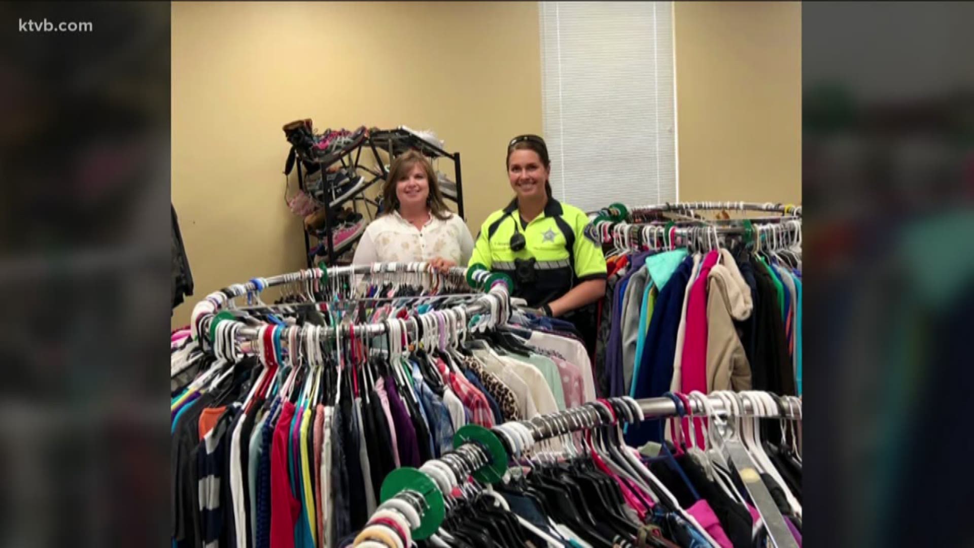 The Cherokee Closet is a place where students in need can come to get basic necessities.