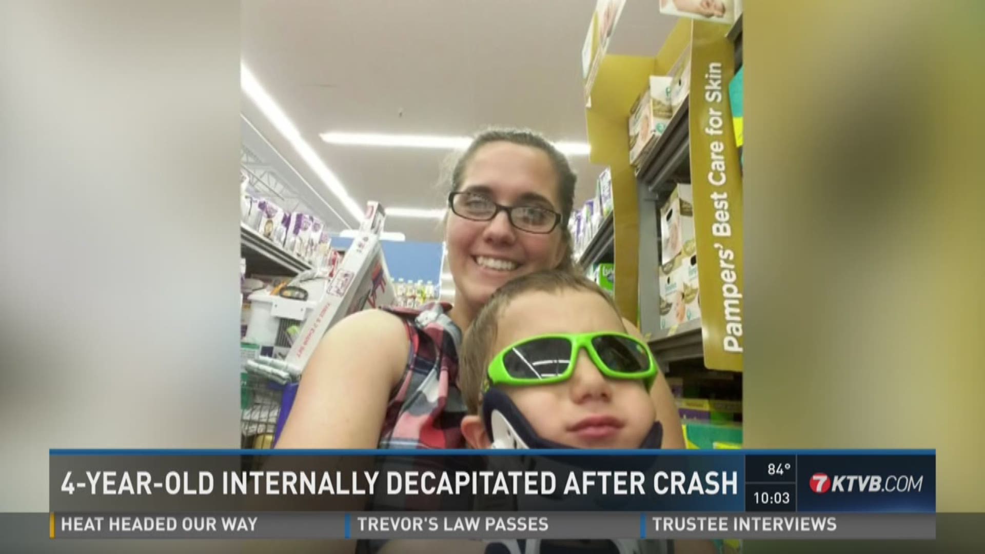 Boy internally decapitated after crash | ktvb.com