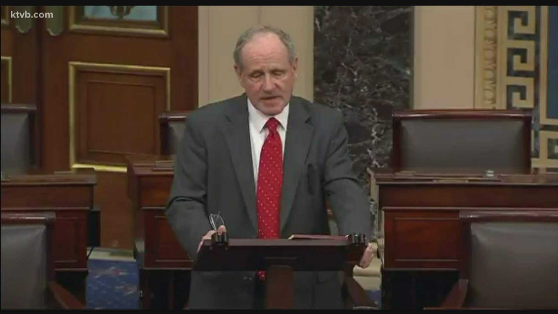 The Republican senator from Idaho said the U.N.-backed organization failed the American people and is a political puppet for the Chinese Communist Party.