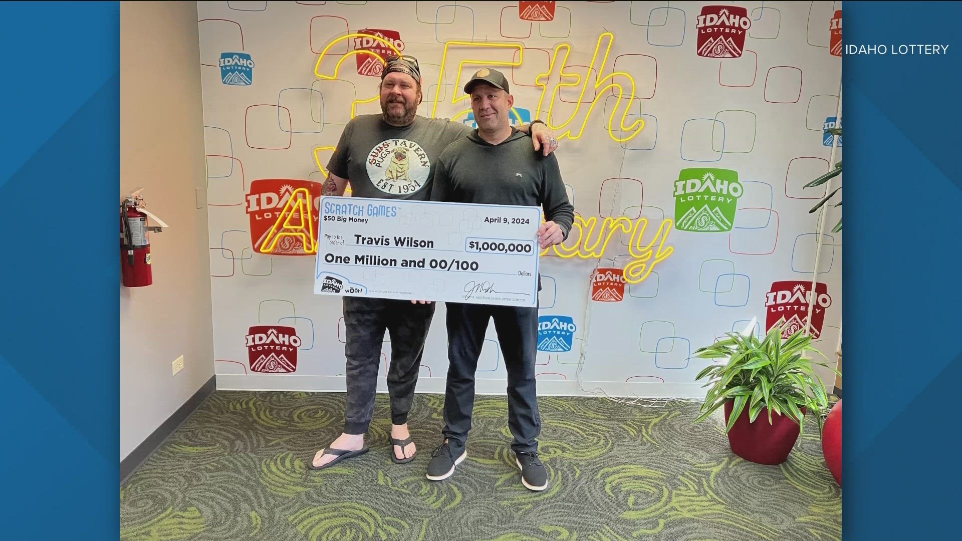On consecutive days, Suds Tavern in Boise sold a $1 million scratch ticket and a $131,634 top prize on Ultimate Diamond Jackpot.